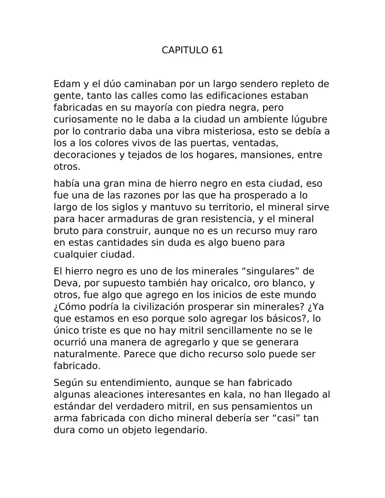 Fragmento De Dios (Novela) - Capítulo 61 - Página 1 - LectorTMOo