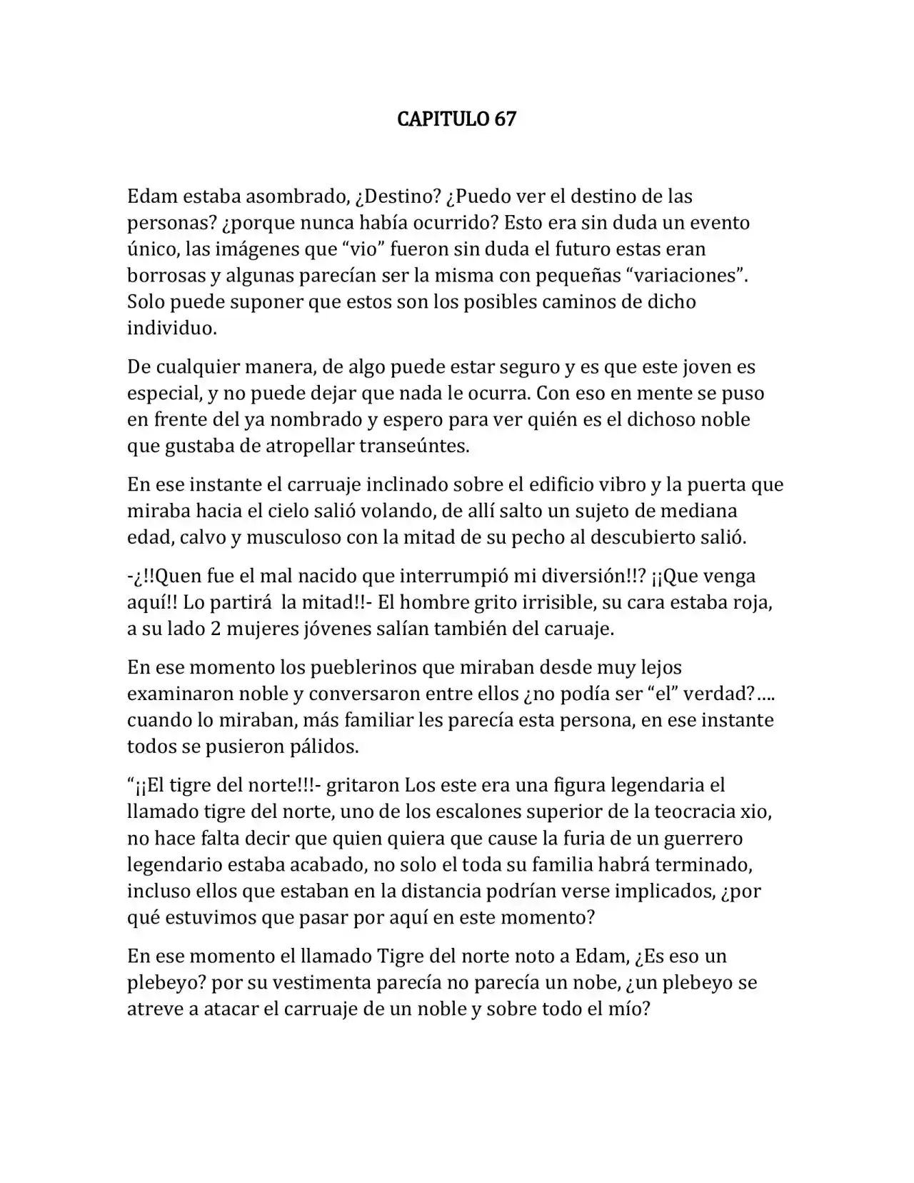 Fragmento De Dios (Novela) - Capítulo 67 - Página 1 - LectorTMOo