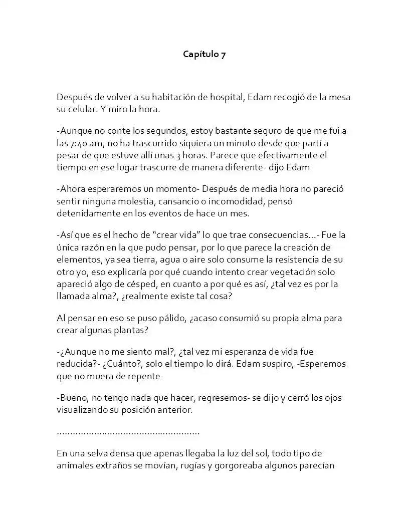 Fragmento De Dios (Novela) - Capítulo 7 - Página 1 - LectorTMOo