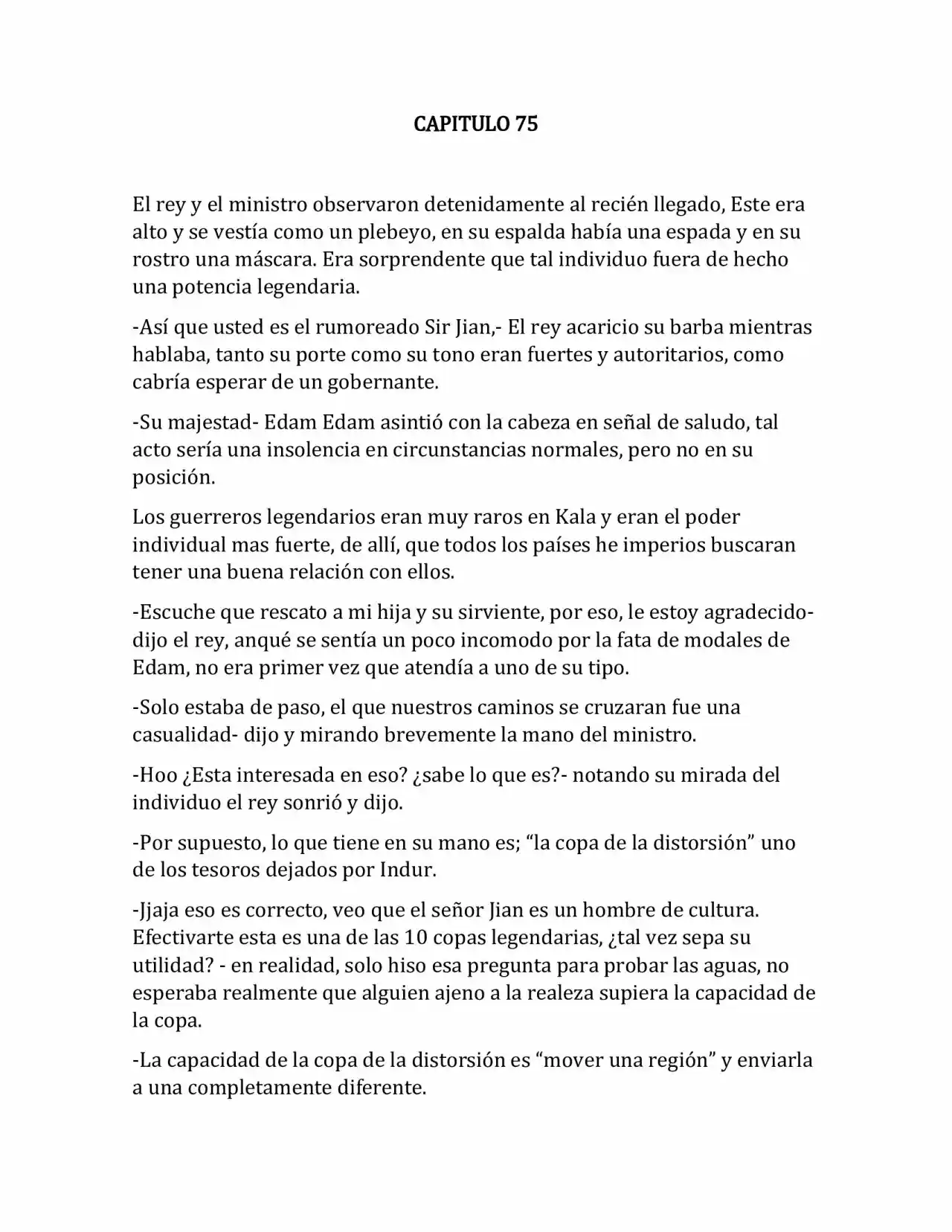 Fragmento De Dios (Novela) - Capítulo 75 - Página 1 - LectorTMOo