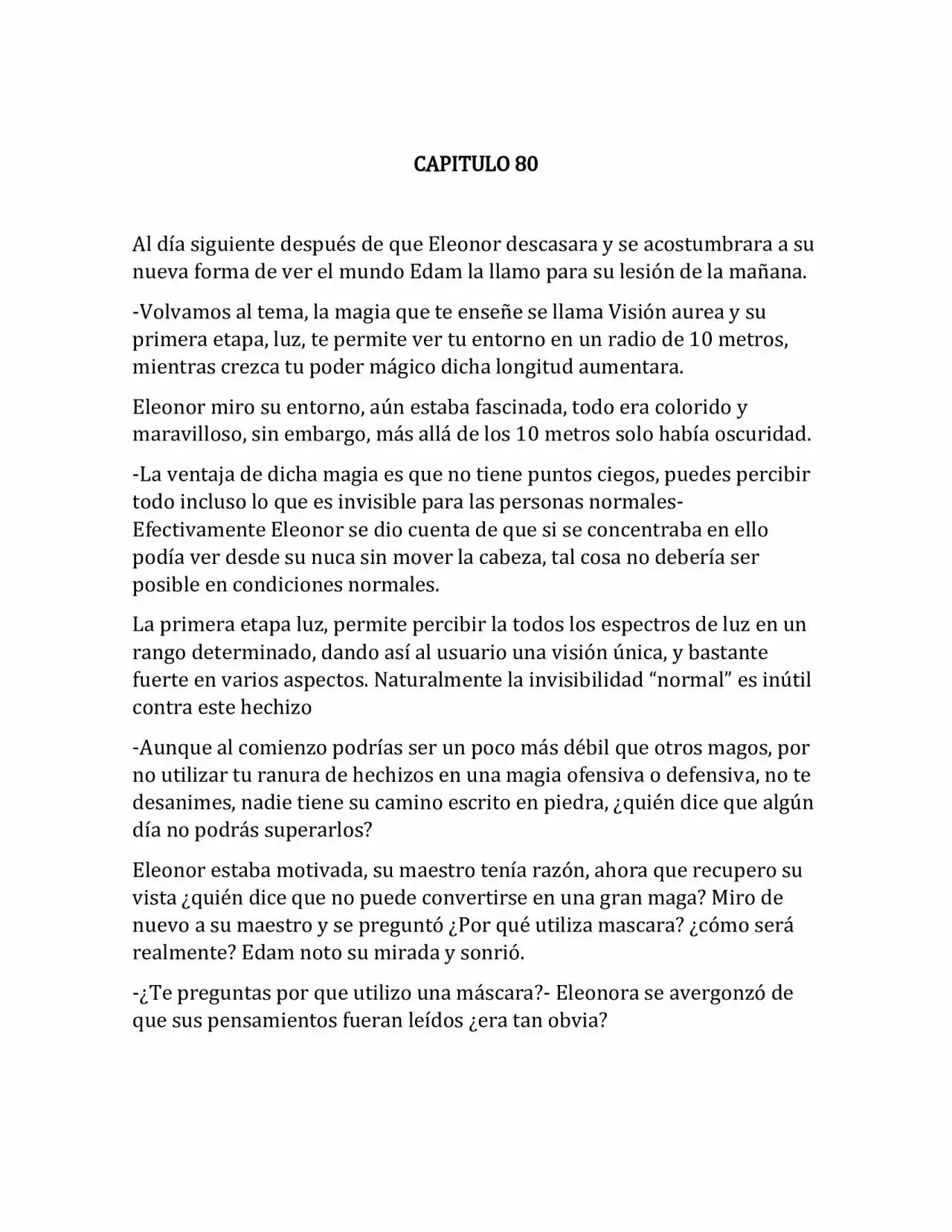 Fragmento De Dios (Novela) - Capítulo 80 - Página 1 - LectorTMOo