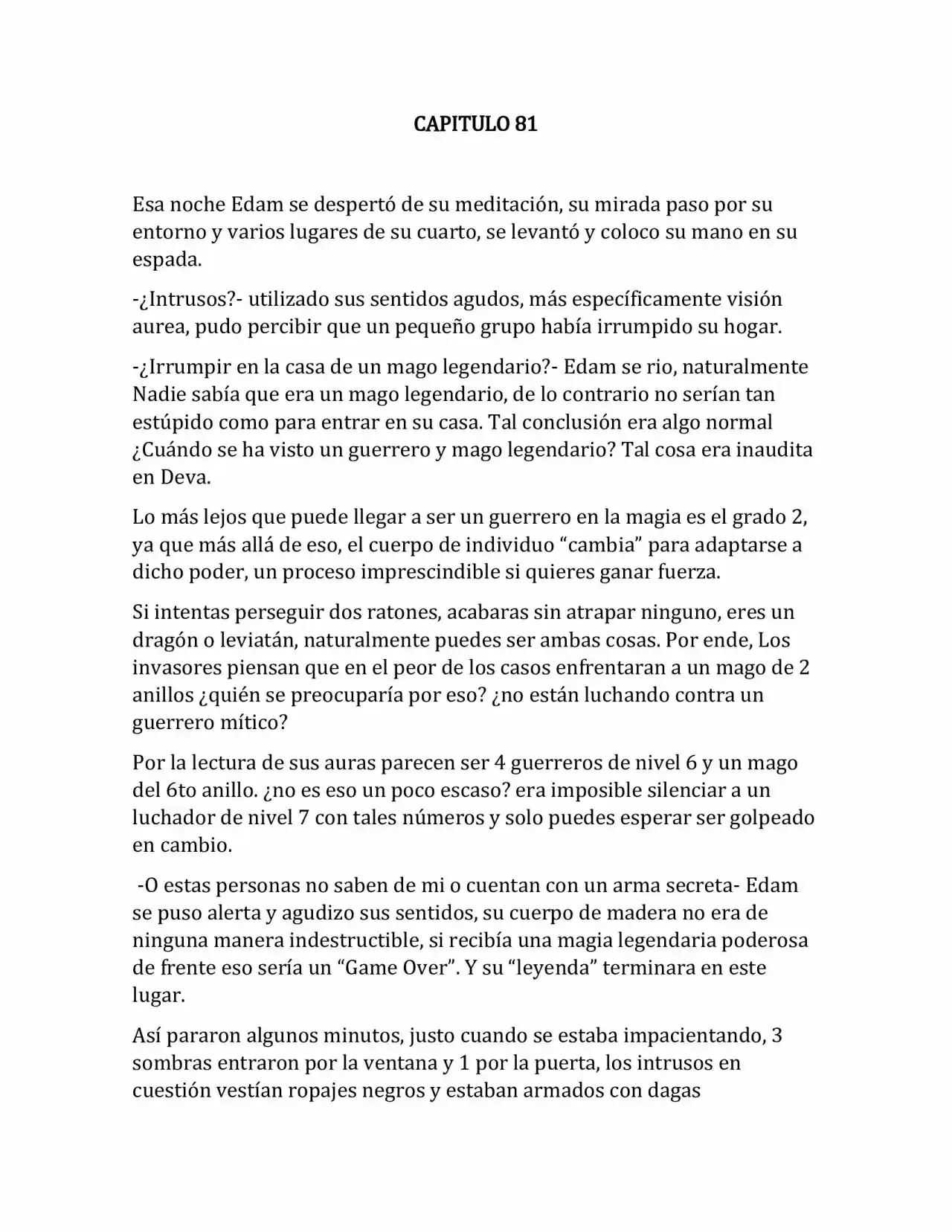 Fragmento De Dios (Novela) - Capítulo 81 - Página 1 - LectorTMOo