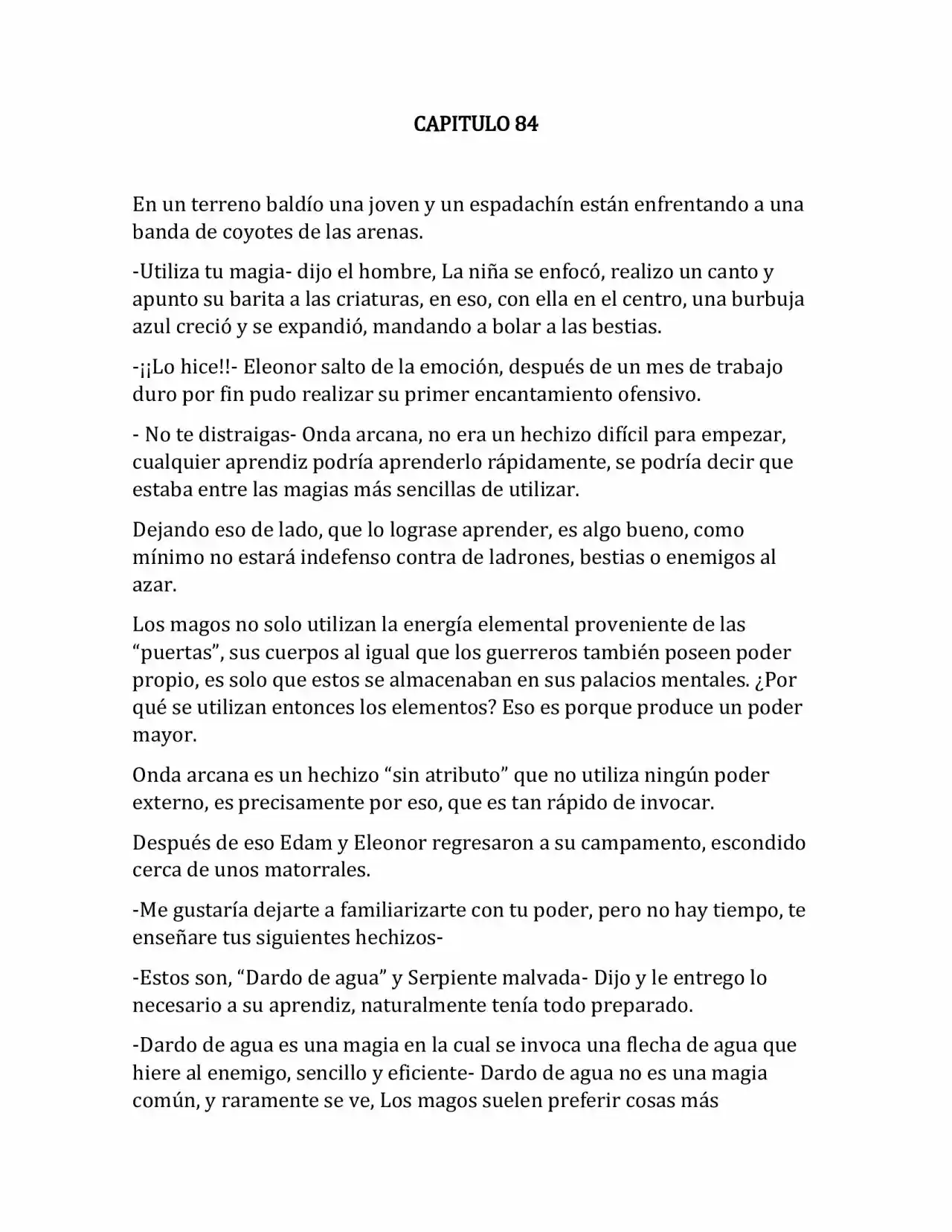 Fragmento De Dios (Novela) - Capítulo 84 - Página 1 - LectorTMOo