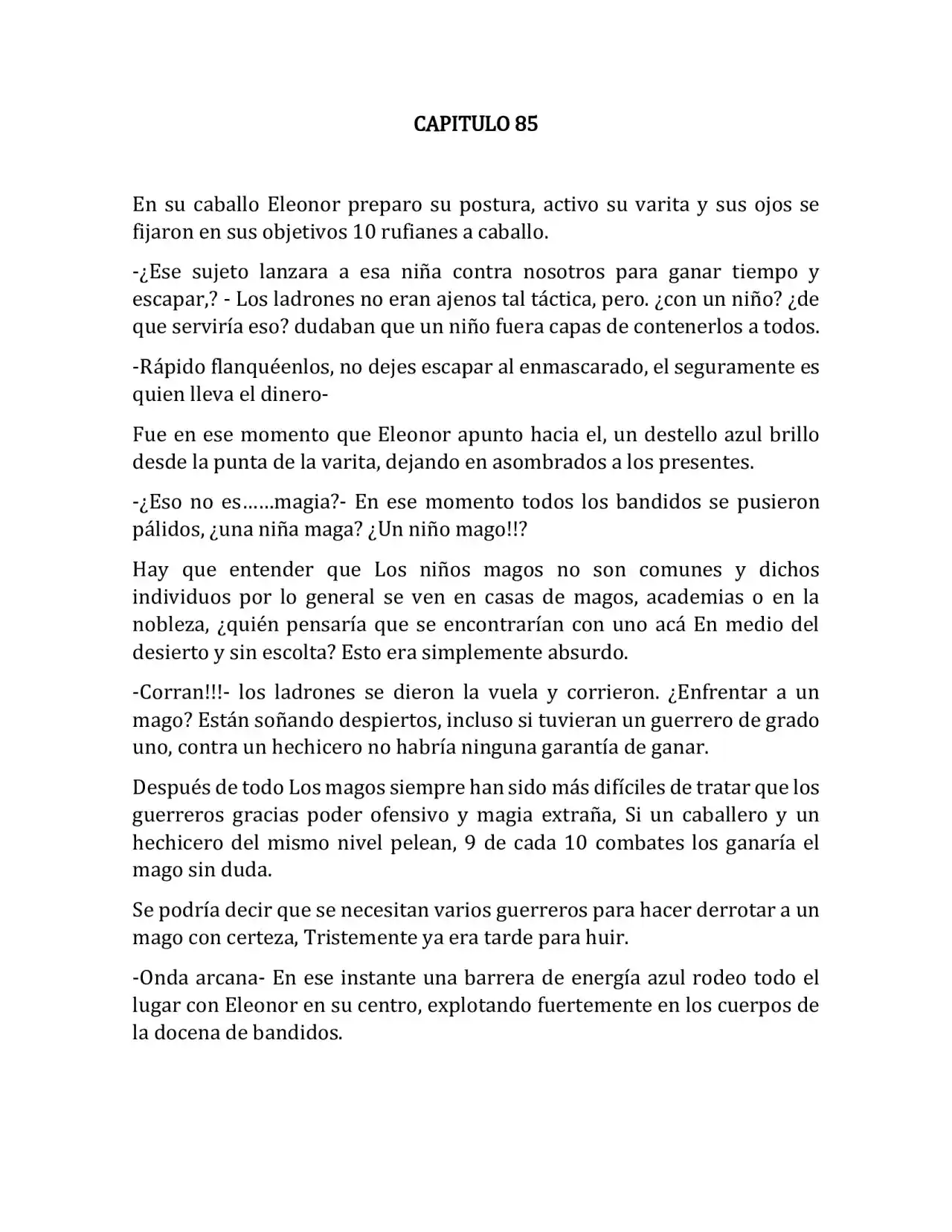 Fragmento De Dios (Novela) - Capítulo 85 - Página 1 - LectorTMOo