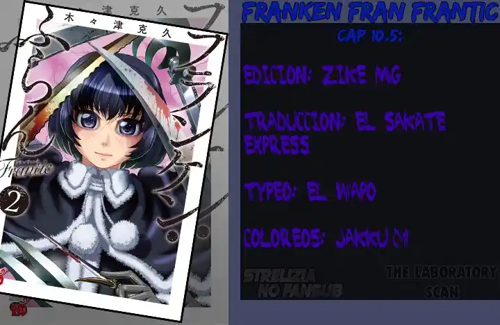 Franken Fran Frantic - Capítulo 10.50 - Página 1 - LectorTMOo