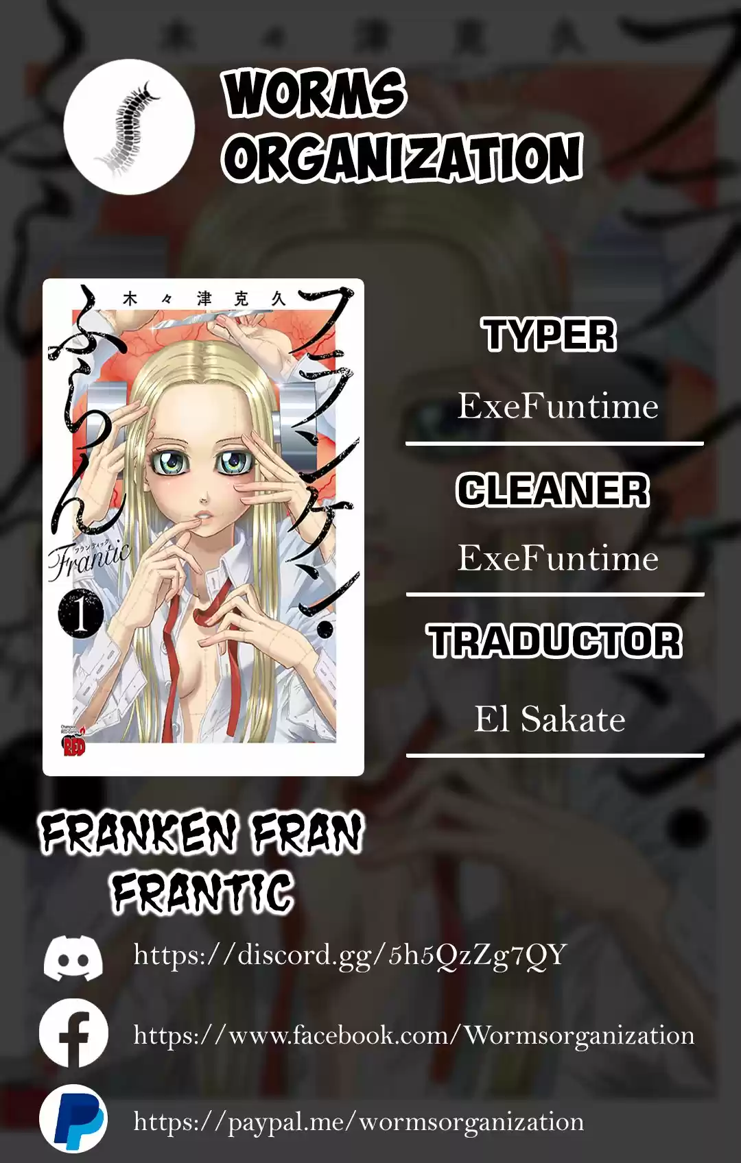 Franken Fran Frantic - Capítulo 3.40 - Página 1 - LectorTMOo