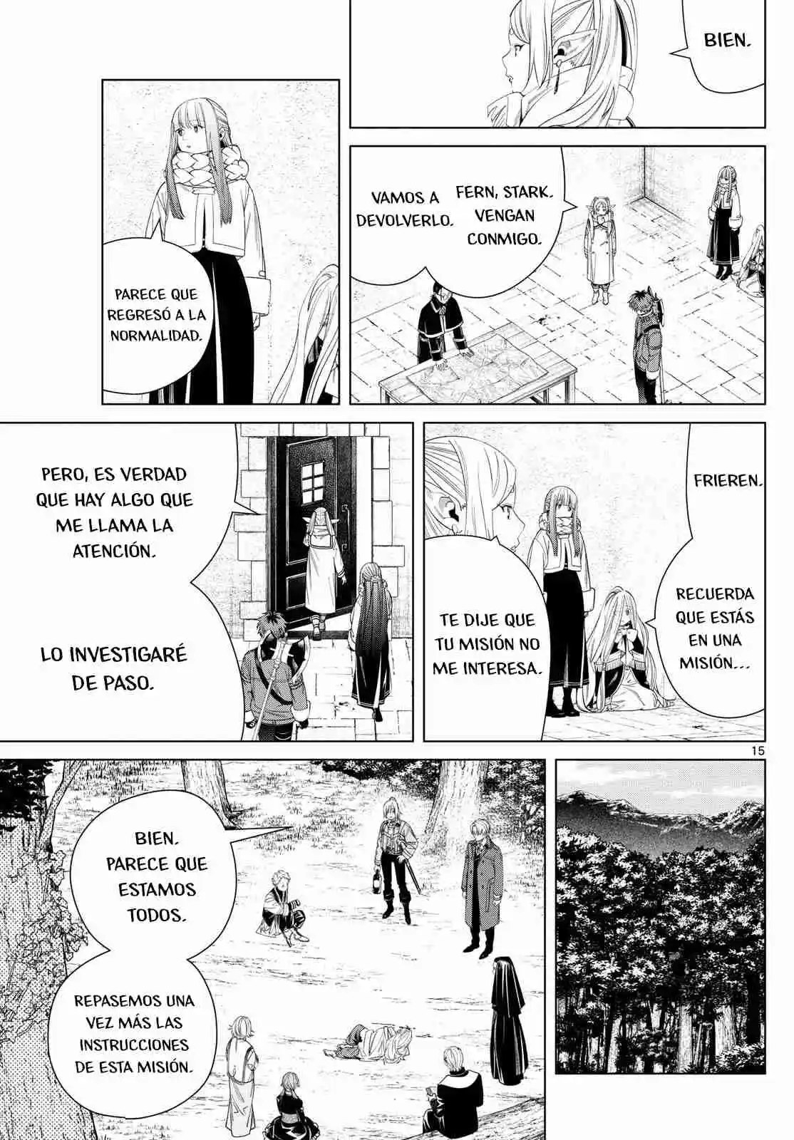 Frieren: Más Allá Del Fin Del Viaje - Capítulo 132 - Página 16 - LectorTMOo