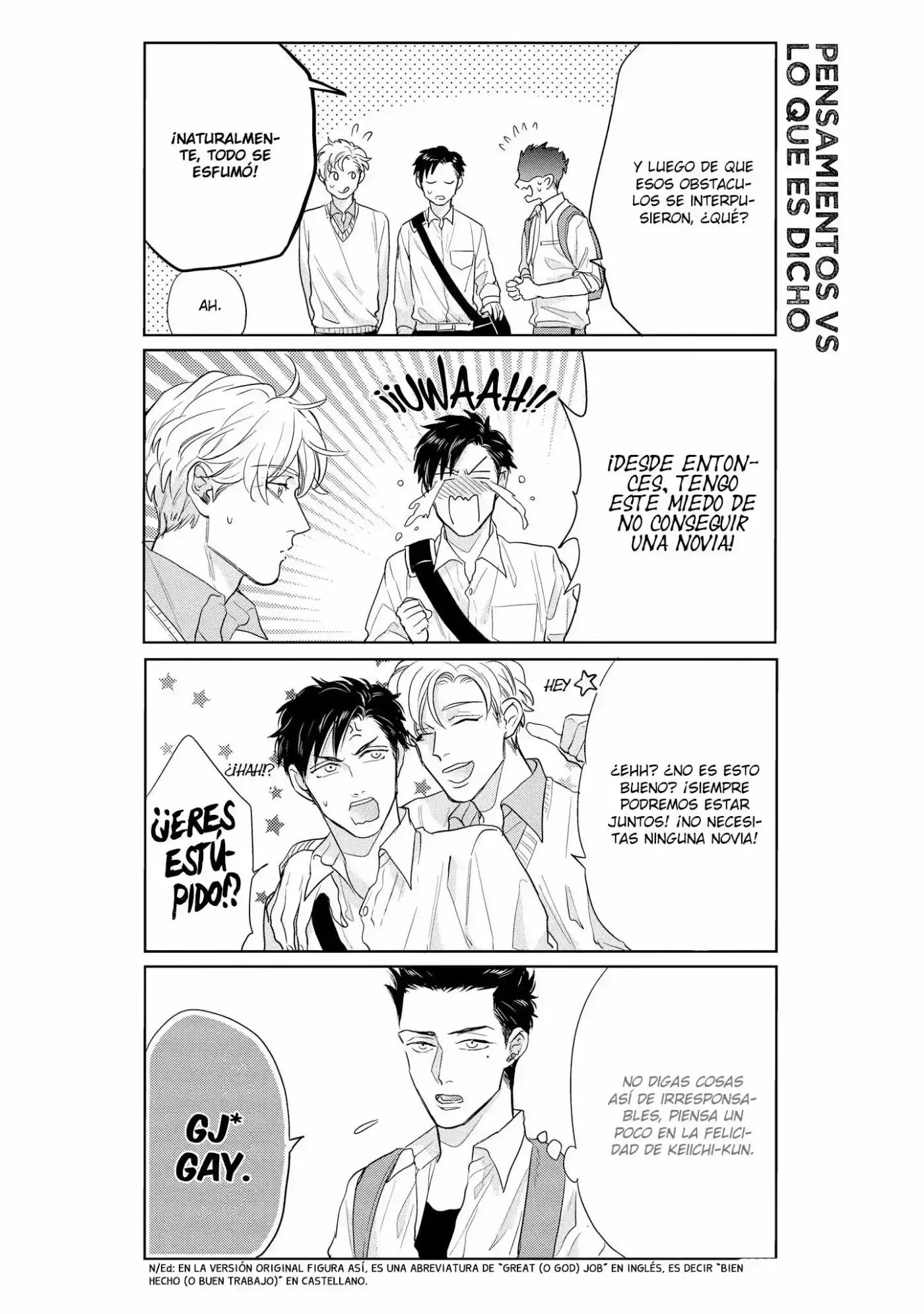 Fudanshi Koukou Seikatsu - Capítulo 3 - Página 10 - LectorTMOo