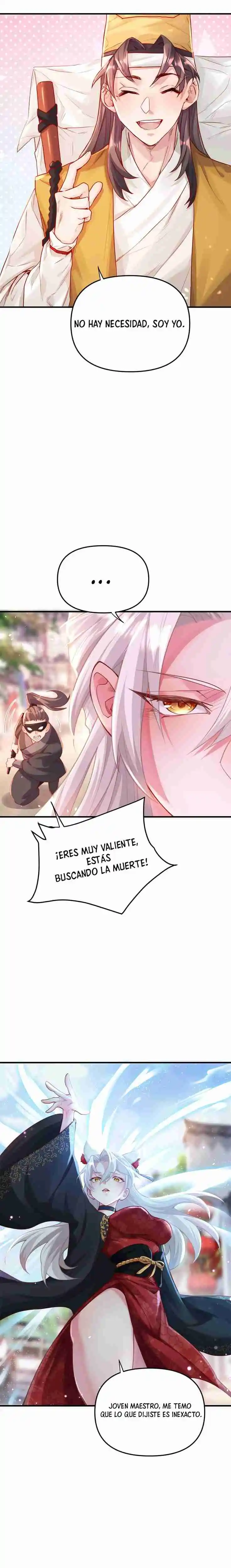 Fue Solo Una Adivinación, ¡¿por Qué La Emperatriz Demonio De Nueve Colas Se Convirtió En Mi Esposa?! - Capítulo 2.20 - Página 7 - LectorTMOo