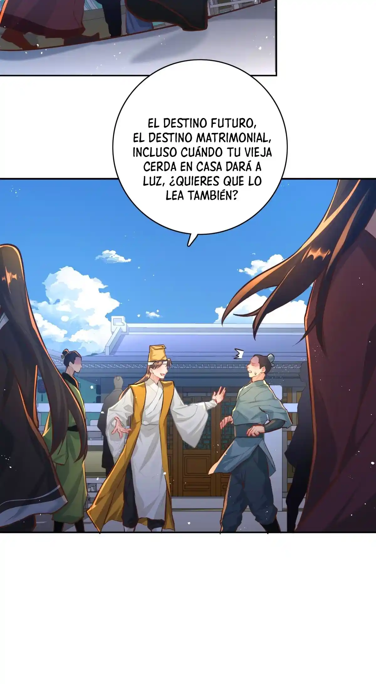 Fue Solo Una Adivinación, ¡¿por Qué La Emperatriz Demonio De Nueve Colas Se Convirtió En Mi Esposa?! - Capítulo 5 - Página 11 - LectorTMOo