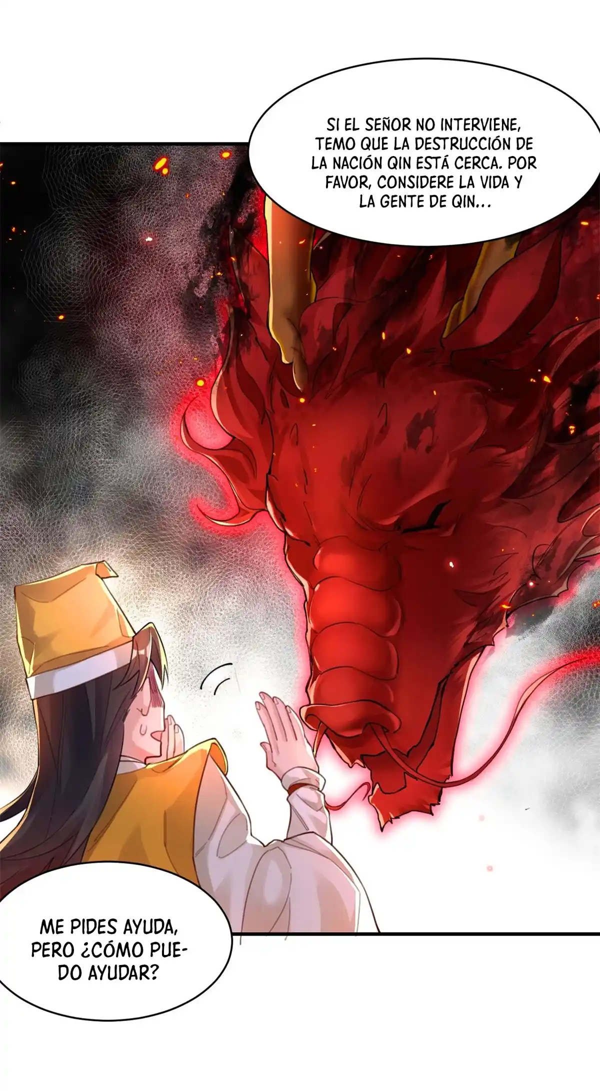 Fue Solo Una Adivinación, ¡¿por Qué La Emperatriz Demonio De Nueve Colas Se Convirtió En Mi Esposa?! - Capítulo 7 - Página 8 - LectorTMOo