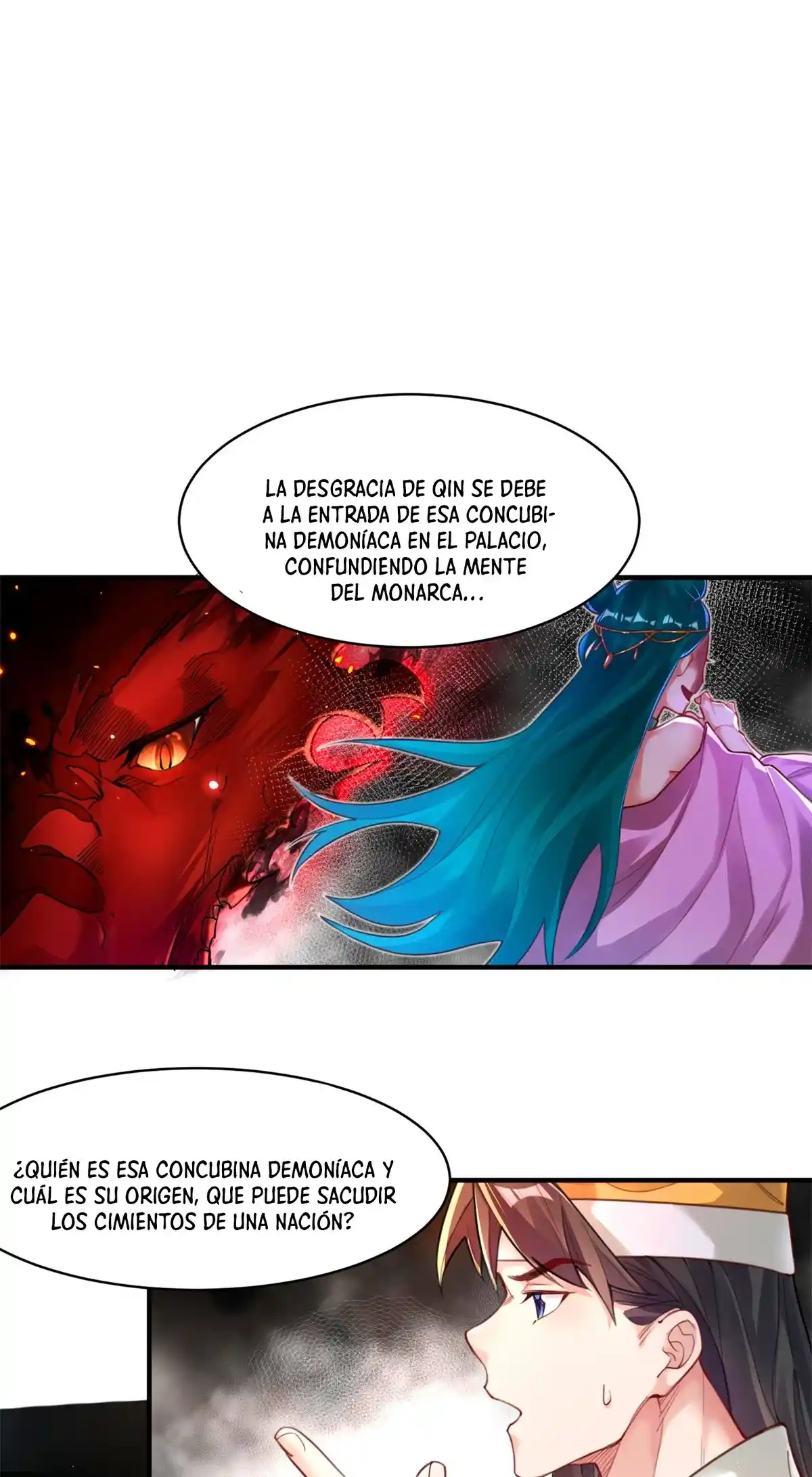Fue Solo Una Adivinación, ¡¿por Qué La Emperatriz Demonio De Nueve Colas Se Convirtió En Mi Esposa?! - Capítulo 7 - Página 9 - LectorTMOo