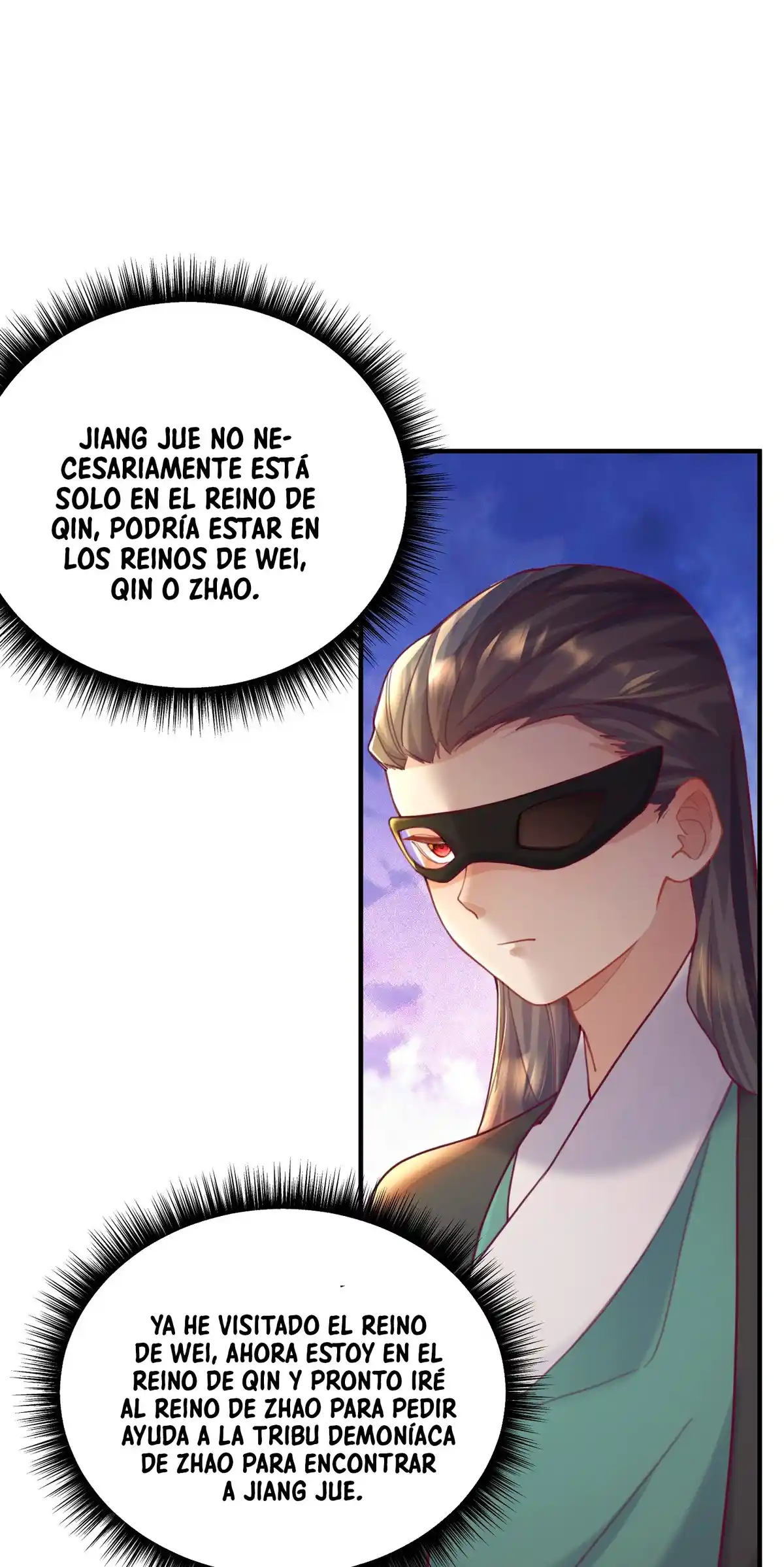 Fue Solo Una Adivinación, ¡¿por Qué La Emperatriz Demonio De Nueve Colas Se Convirtió En Mi Esposa?! - Capítulo 8 - Página 5 - LectorTMOo