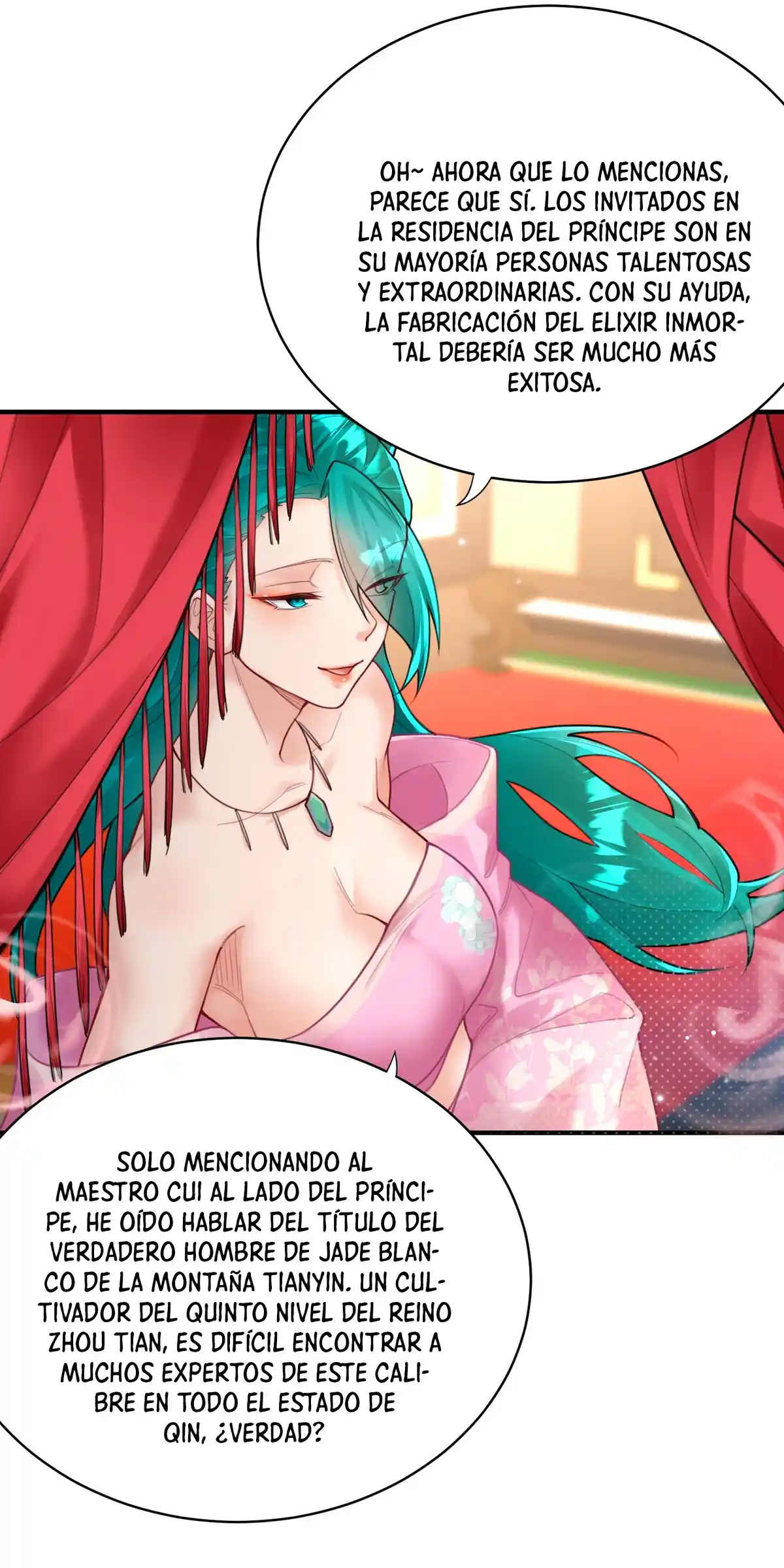 Fue Solo Una Adivinación, ¡¿por Qué La Emperatriz Demonio De Nueve Colas Se Convirtió En Mi Esposa?! - Capítulo 9 - Página 12 - LectorTMOo