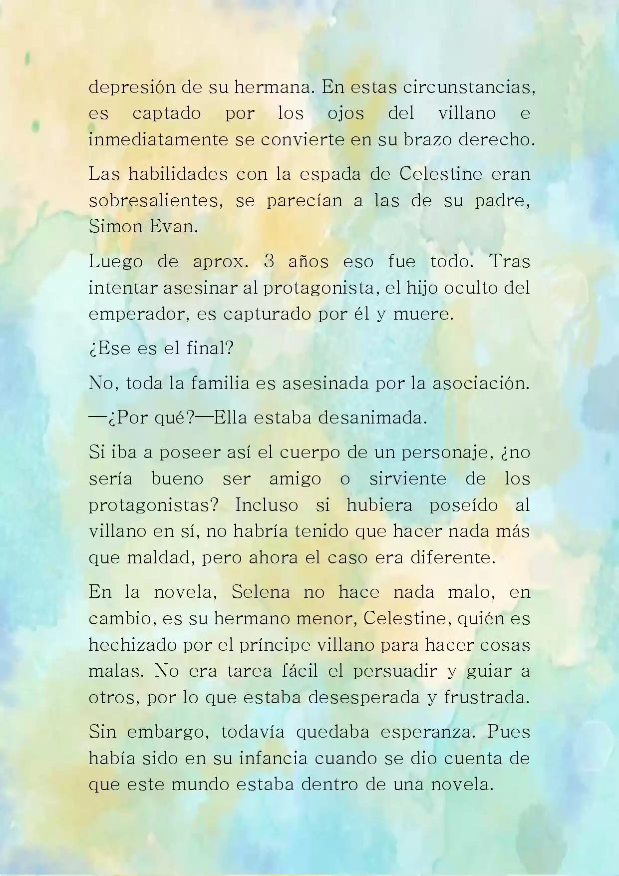Fui Descubierta Por El Villano (Novela) - Capítulo 1 - Página 5 - LectorTMOo