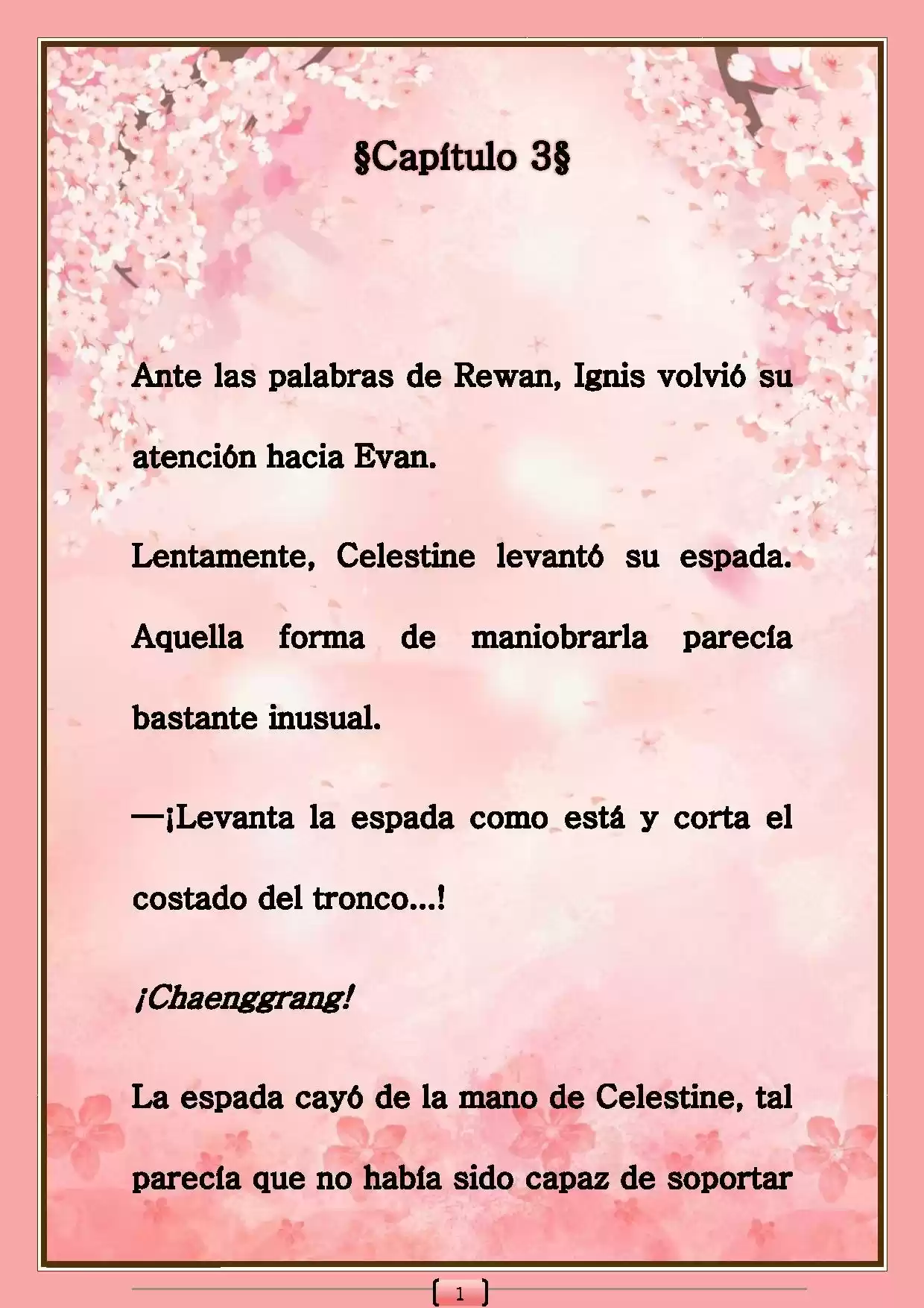 Fui Descubierta Por El Villano (Novela) - Capítulo 3 - Página 3 - LectorTMOo