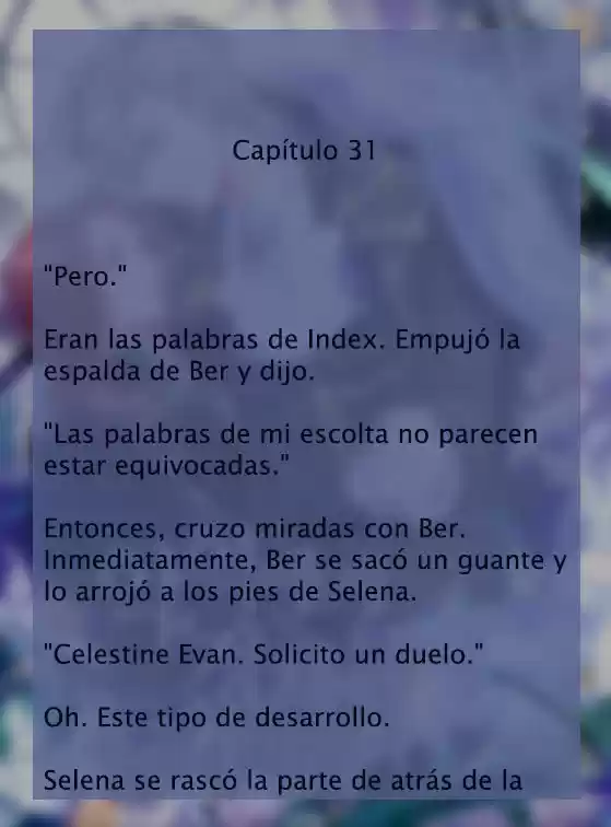 Fui Descubierta Por El Villano (Novela) - Capítulo 31 - Página 1 - LectorTMOo