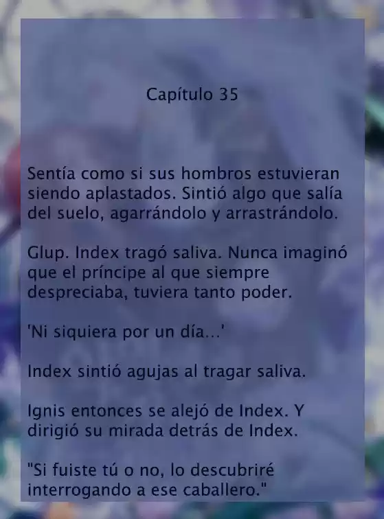 Fui Descubierta Por El Villano (Novela) - Capítulo 35 - Página 1 - LectorTMOo