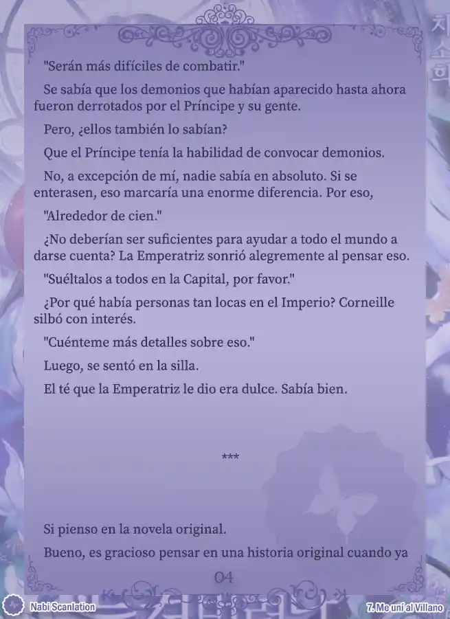 Fui Descubierta Por El Villano (Novela) - Capítulo 90 - Página 8 - LectorTMOo