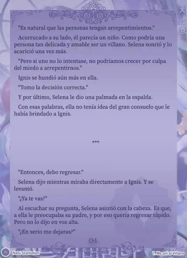 Fui Descubierta Por El Villano (Novela) - Capítulo 91 - Página 8 - LectorTMOo