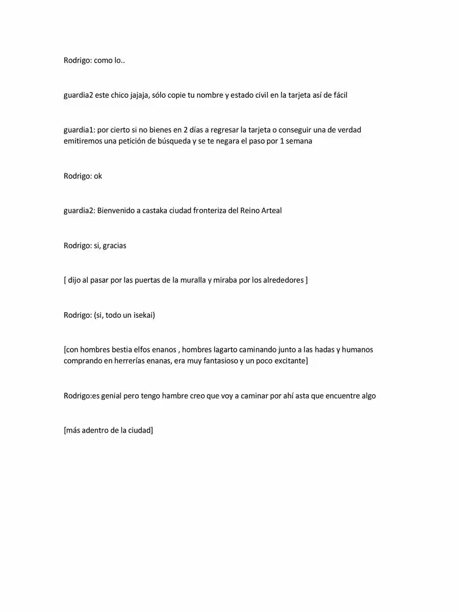 Fui Enviado A Otro Mundo Mientras Jugaba (Novela) - Capítulo 8 - Página 7 - LectorTMOo