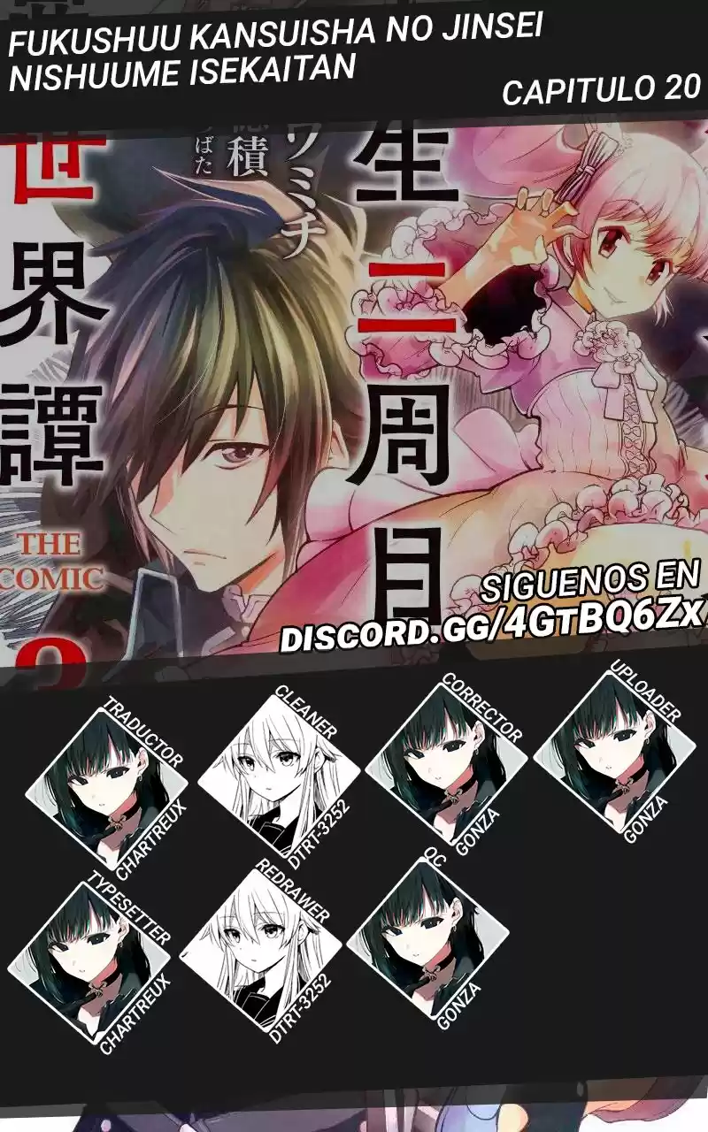 Fukushuu Kansuisha No Jinsei Nishuume Isekaitan - Capítulo 20 - Página 1 - LectorTMOo