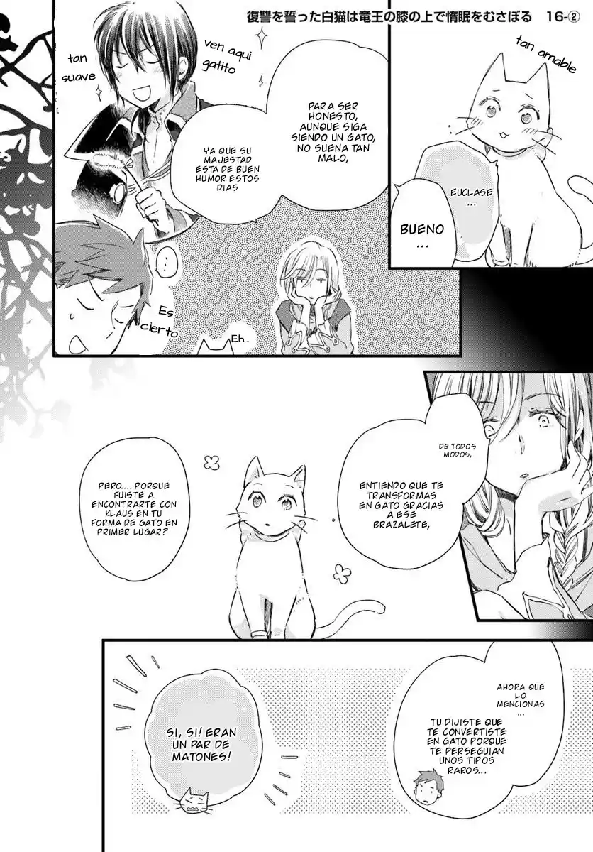 Fukushuu Wo Chikatta Shironeko Wa Ryuuou No Hiza No Ue De Damin Wo Musaboru - Capítulo 16 - Página 9 - LectorTMOo