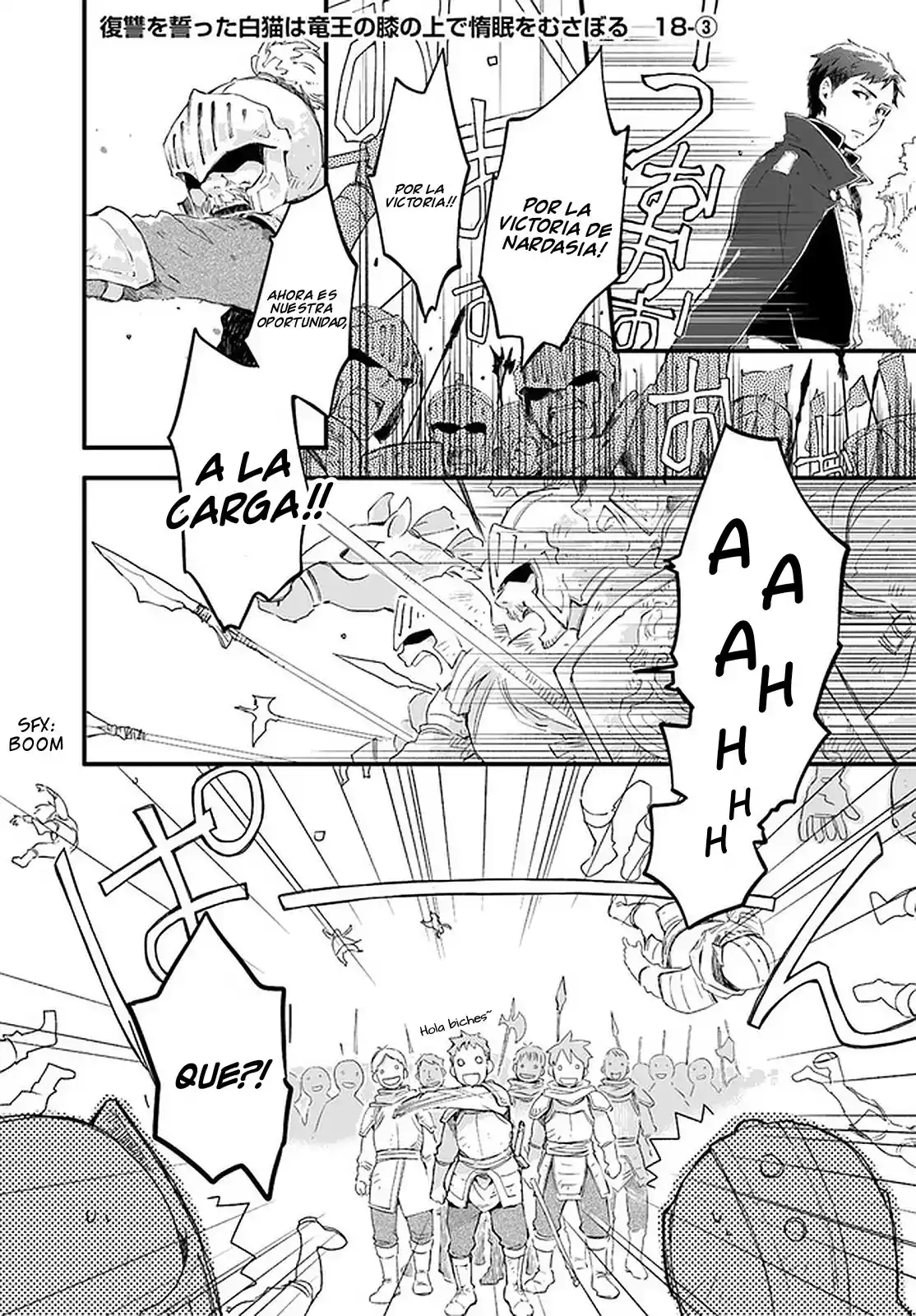 Fukushuu Wo Chikatta Shironeko Wa Ryuuou No Hiza No Ue De Damin Wo Musaboru - Capítulo 18 - Página 15 - LectorTMOo