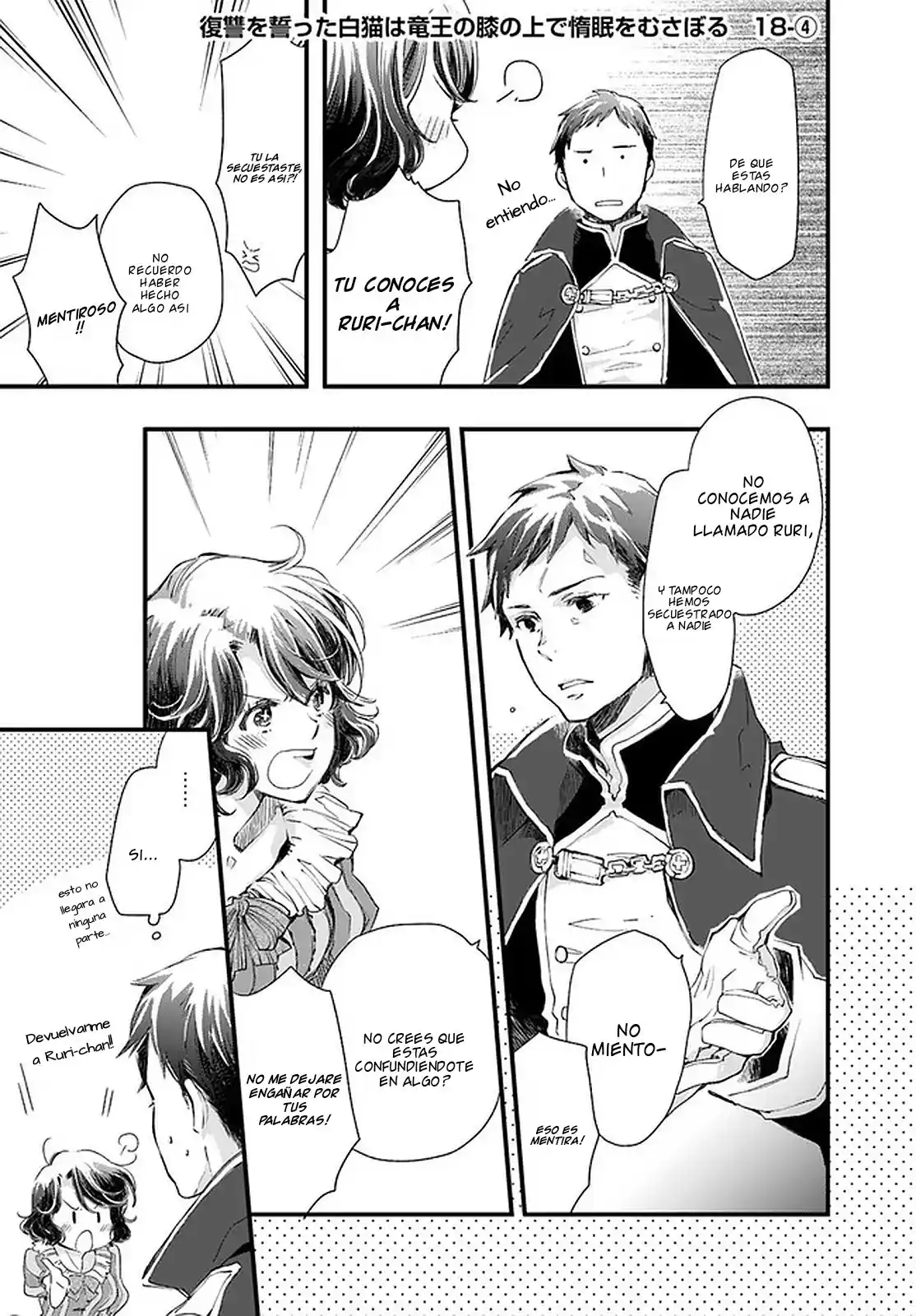 Fukushuu Wo Chikatta Shironeko Wa Ryuuou No Hiza No Ue De Damin Wo Musaboru - Capítulo 18 - Página 22 - LectorTMOo