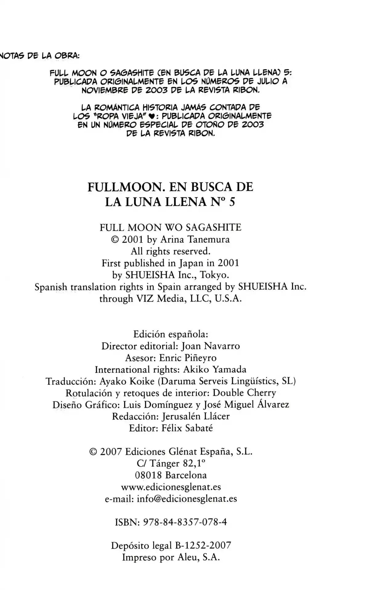 Full Moon O Sagashite - Capítulo 23 - Página 44 - LectorTMOo