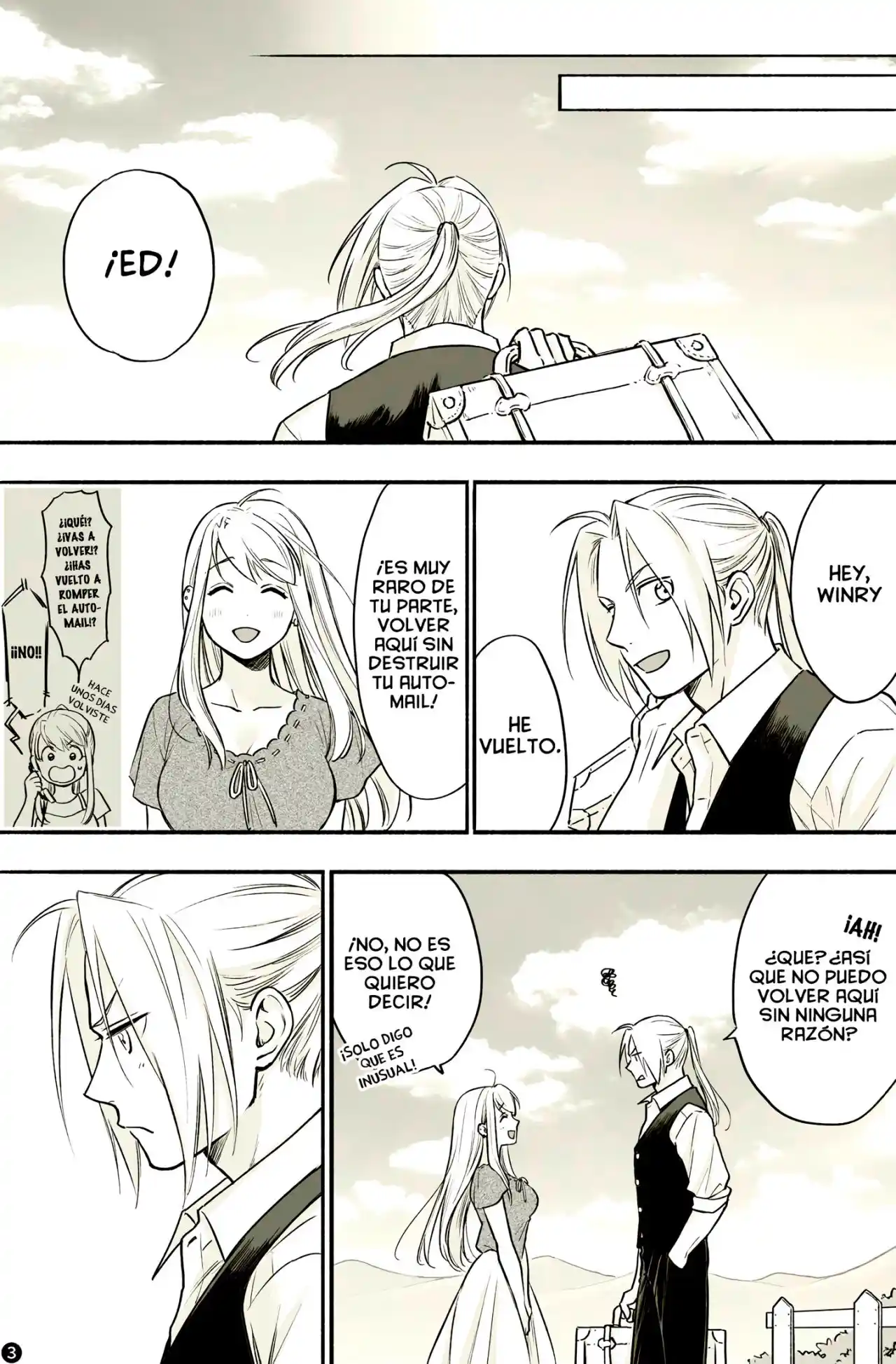 Fullmetal Alchemist - La Razón Para Volver - Capítulo 1 - Página 4 - LectorTMOo