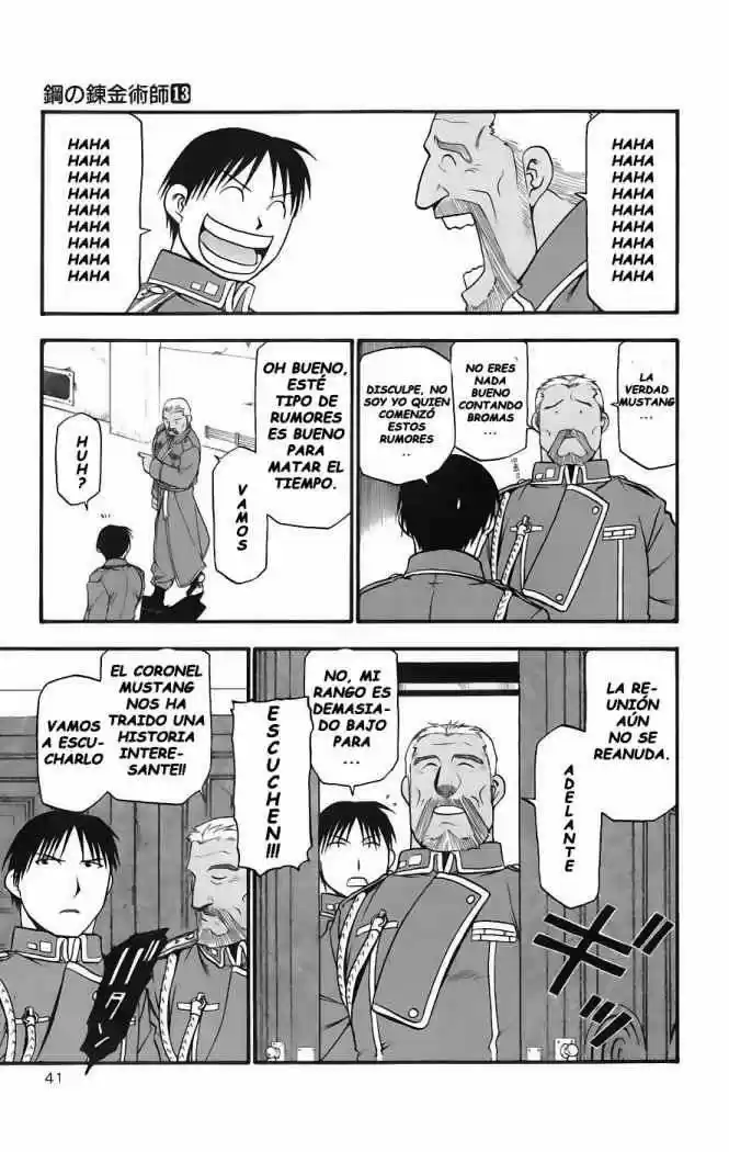 Fullmetal Alchemist - Capítulo 50 - Página 38 - LectorTMOo