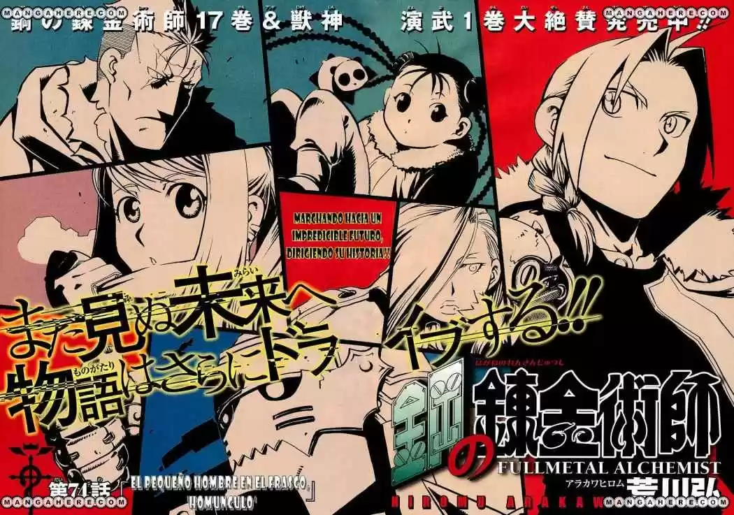 Fullmetal Alchemist - Capítulo 74 - Página 4 - LectorTMOo