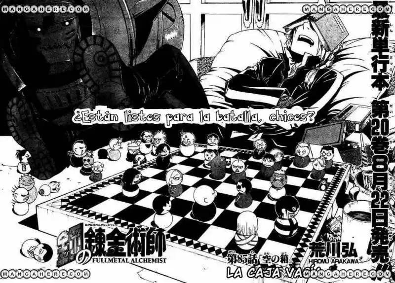 Fullmetal Alchemist - Capítulo 85 - Página 6 - LectorTMOo