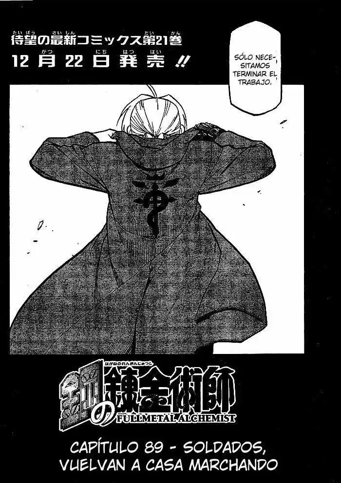 Fullmetal Alchemist - Capítulo 89 - Página 6 - LectorTMOo