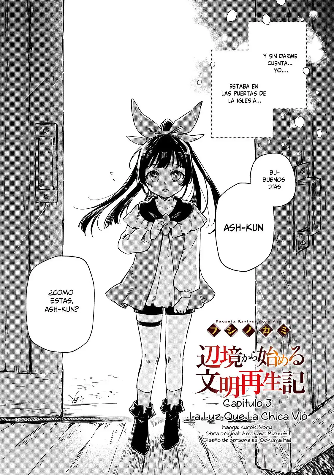 Fushi No Kami ~ Henkyou Kara Hajimeru Bunmei Saiseiki ~ (Novela) - Capítulo 3 - Página 7 - LectorTMOo