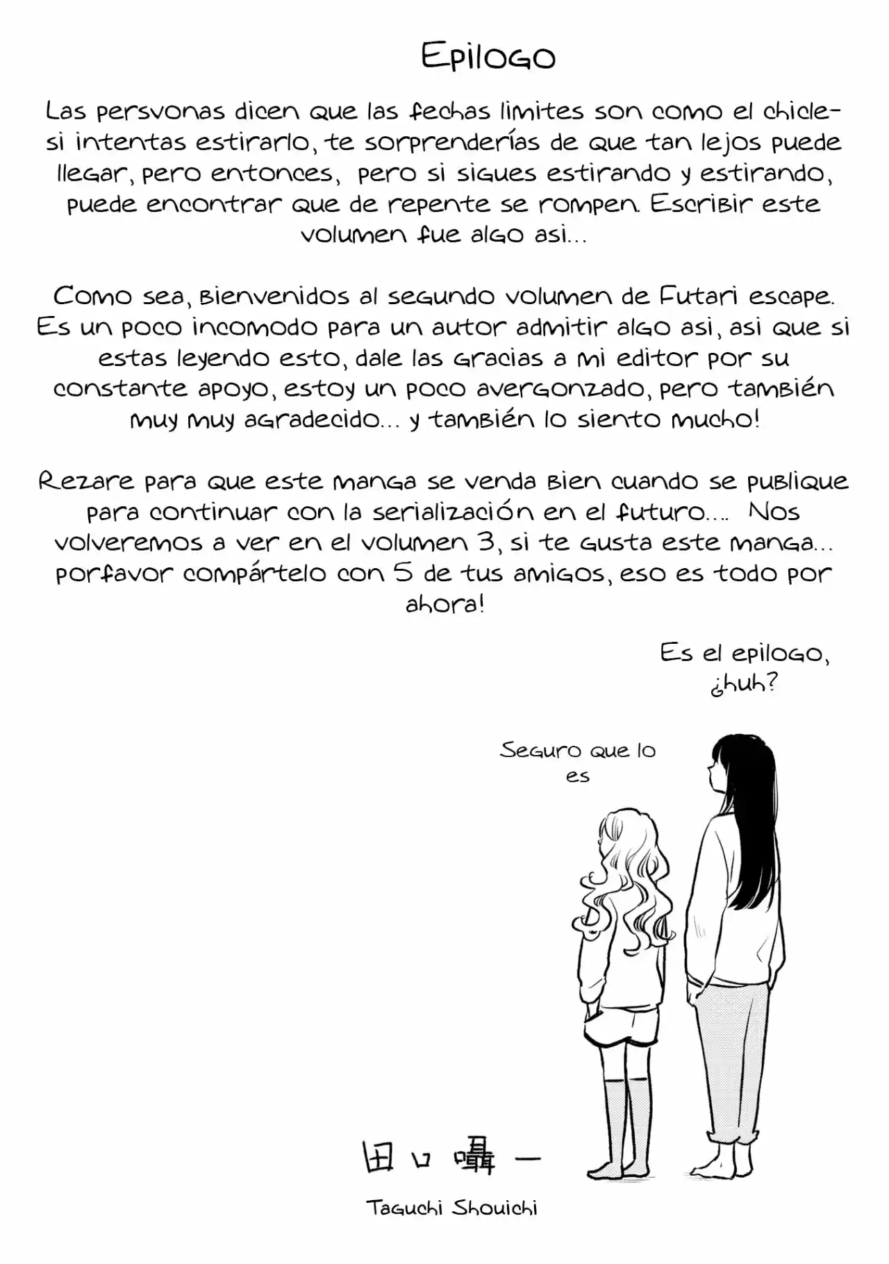 Futari Escape - Capítulo 16.50 - Página 14 - LectorTMOo