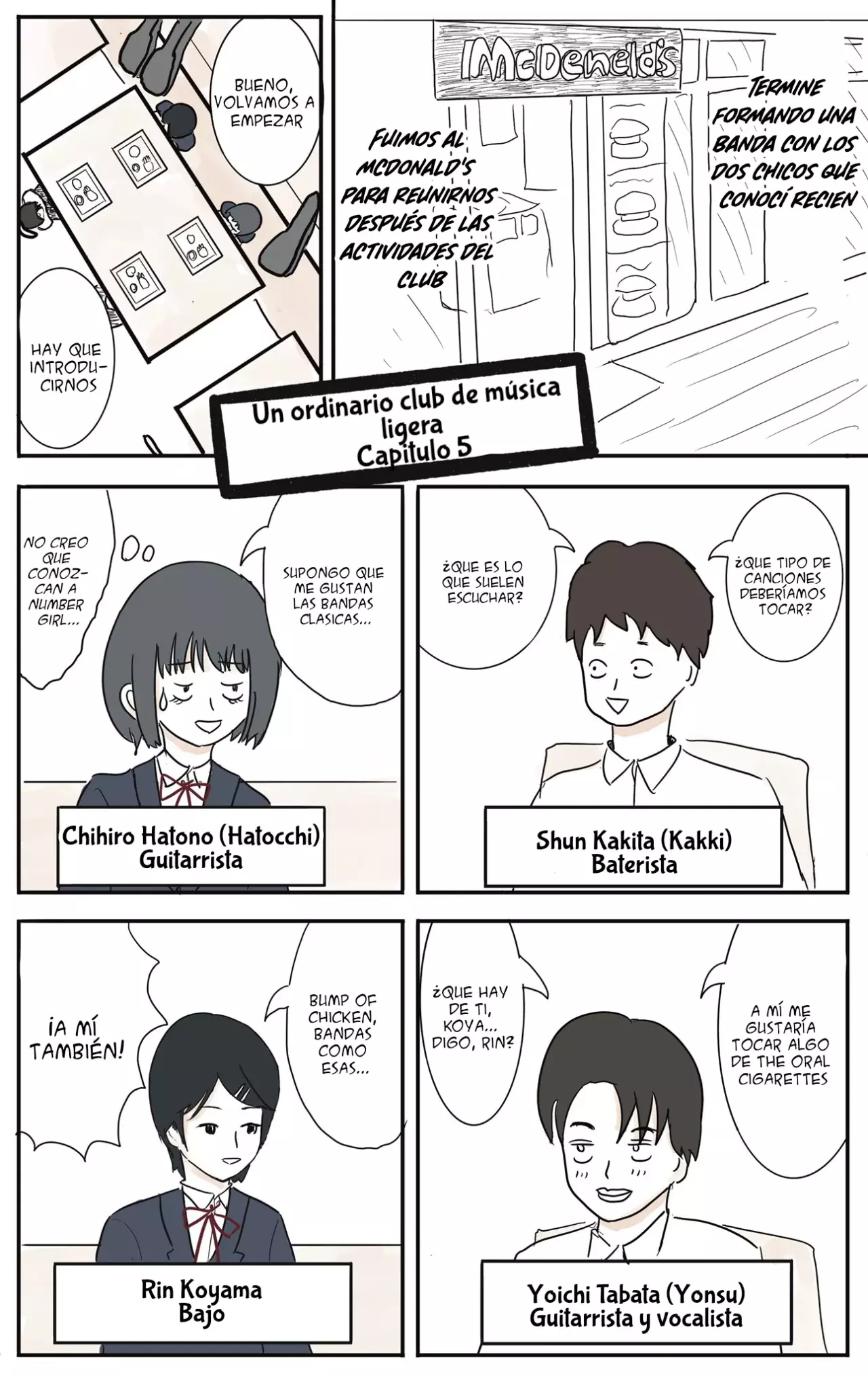 Futsuu No Keionbu (Pre-serializacion) - Capítulo 4 - Página 1 - LectorTMOo