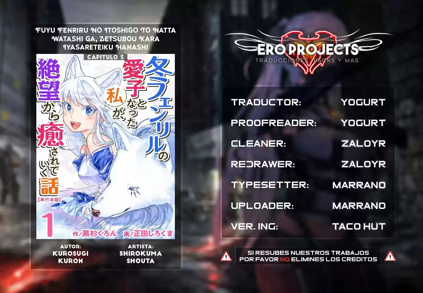 Fuyu Fenriru No Itoshigo To Natta Watashi Ga, Zetsubou Kara Iyasareteiku Hanashi - Capítulo 5 - Página 1 - LectorTMOo