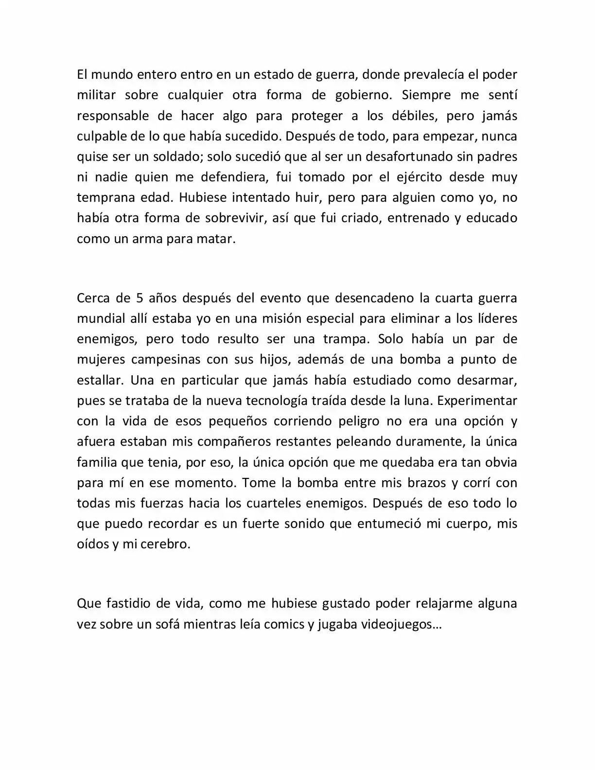 G-Master (Novela) - Capítulo 1 - Página 3 - LectorTMOo