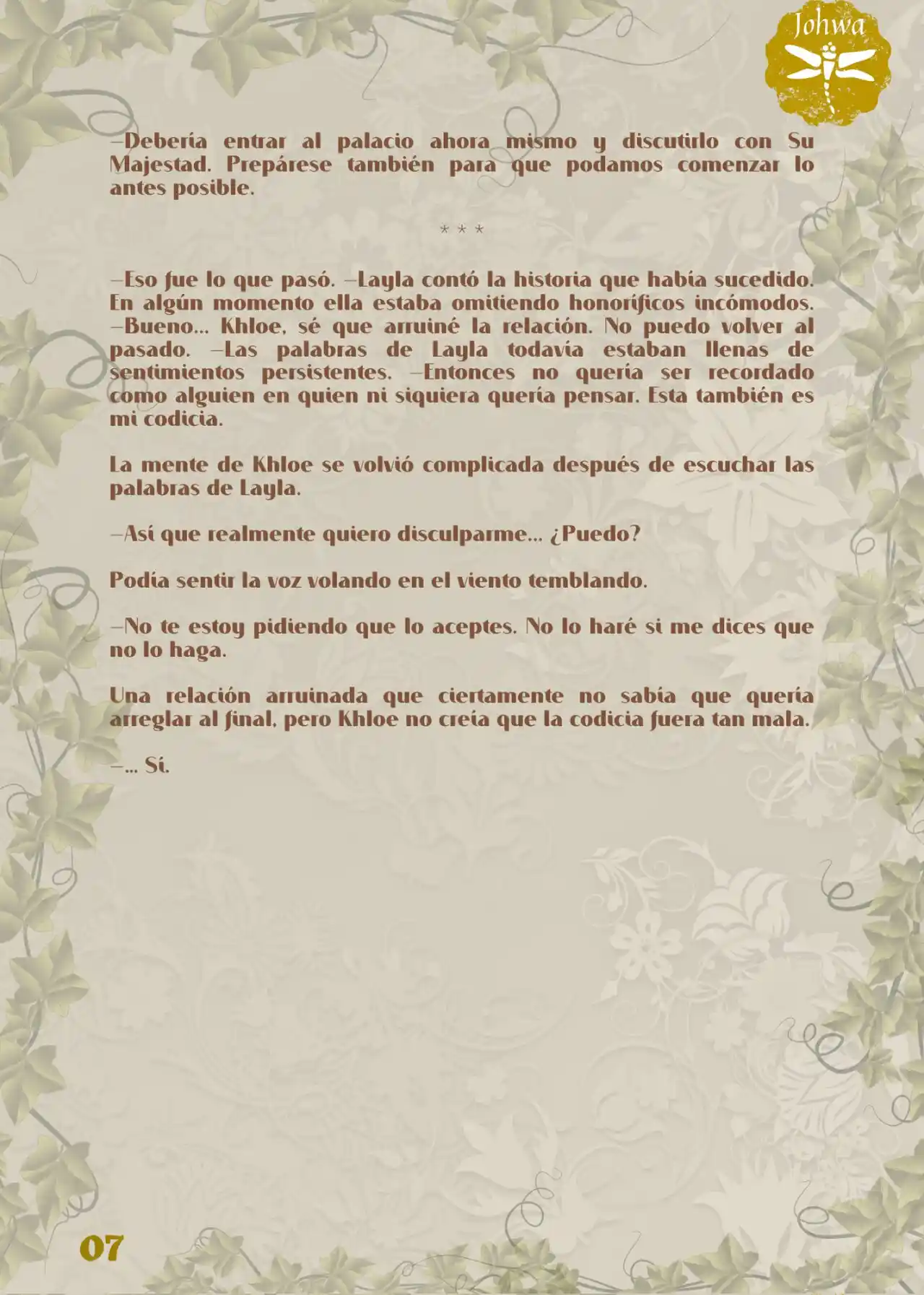 Gaiden: El Arrepentimiento Del Protagonista Masculino (Novela) - Capítulo 104 - Página 9 - LectorTMOo