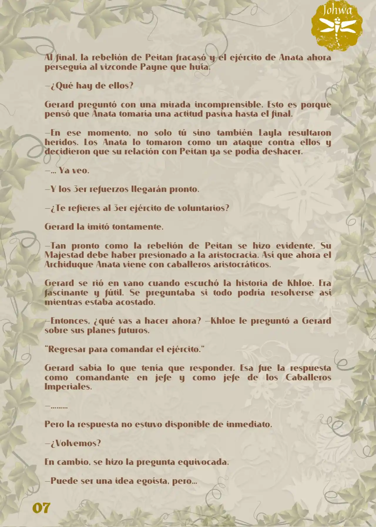 Gaiden: El Arrepentimiento Del Protagonista Masculino (Novela) - Capítulo 110 - Página 9 - LectorTMOo