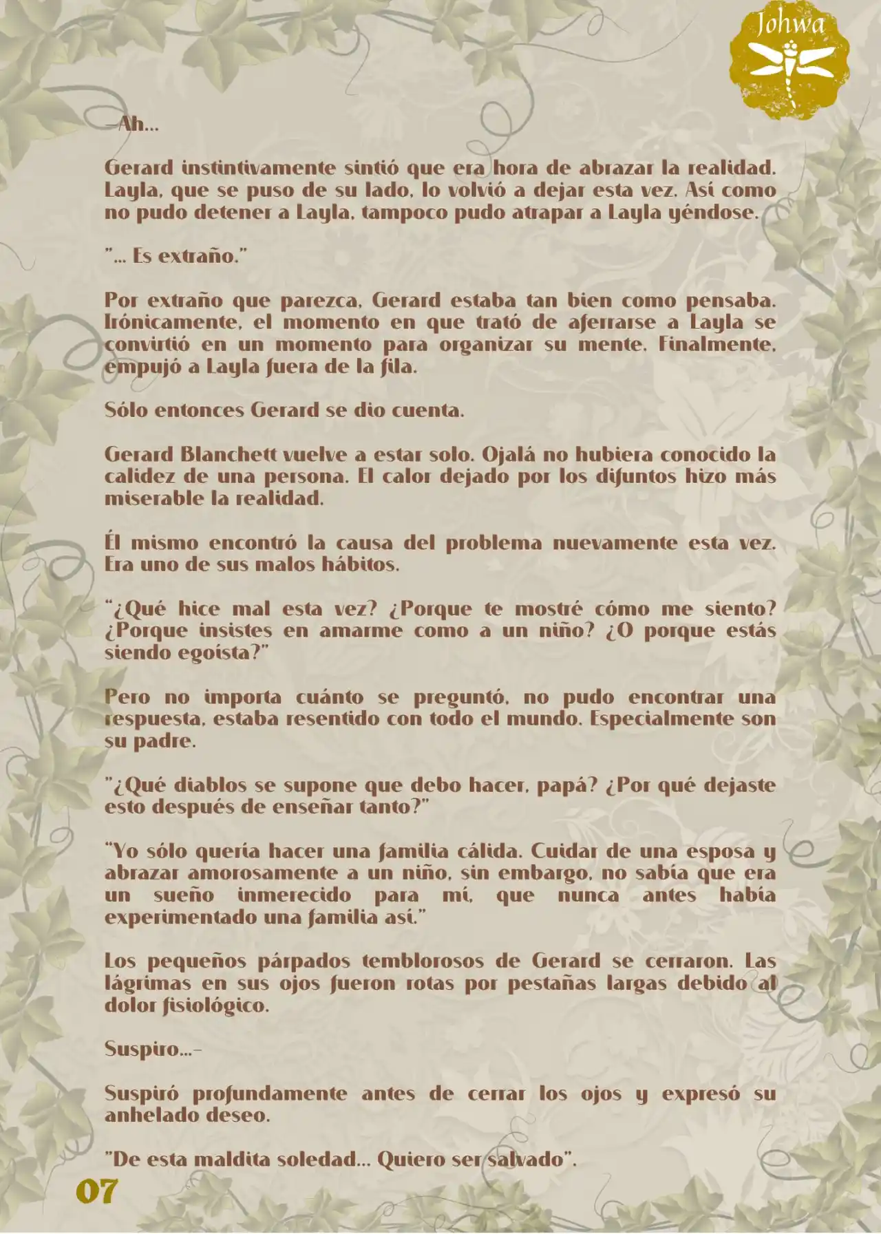 Gaiden: El Arrepentimiento Del Protagonista Masculino (Novela) - Capítulo 37 - Página 9 - LectorTMOo