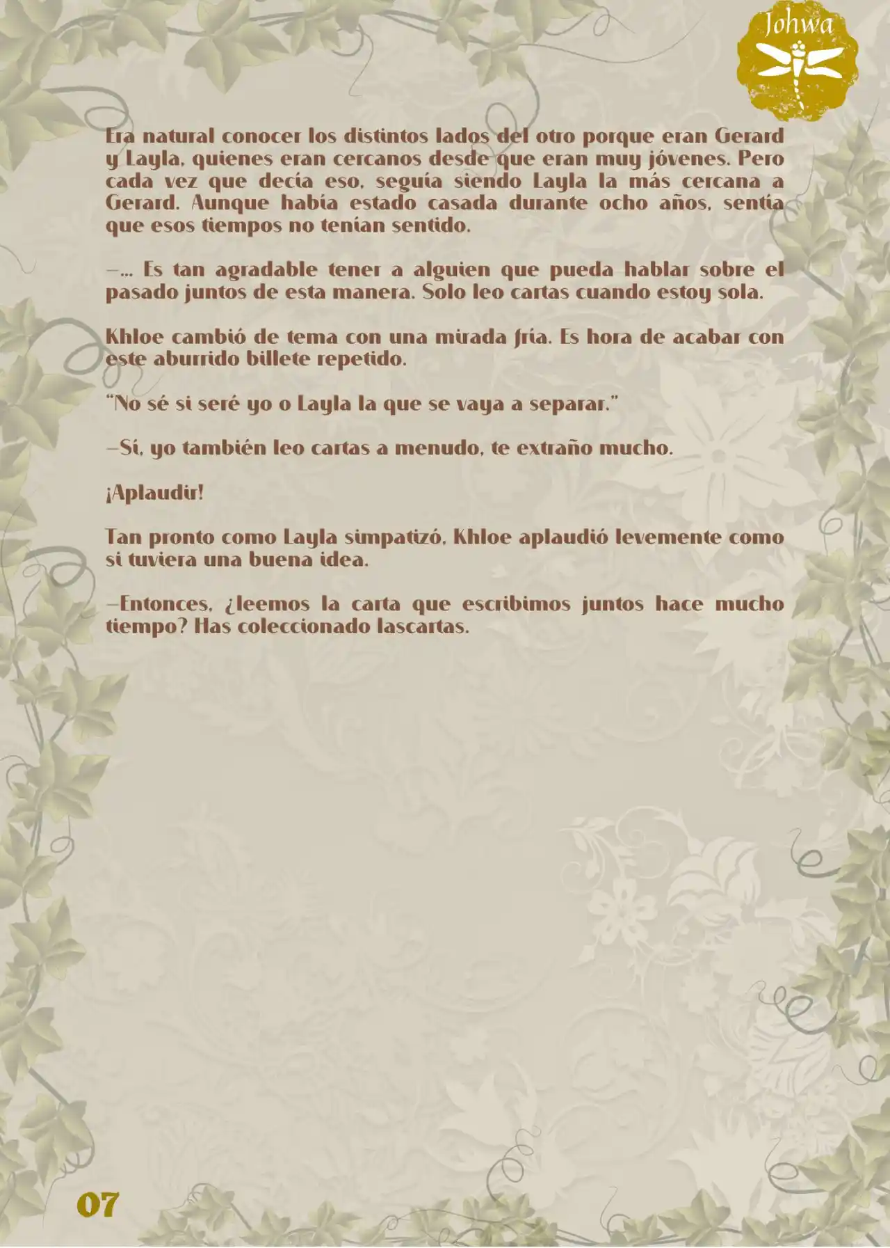 Gaiden: El Arrepentimiento Del Protagonista Masculino (Novela) - Capítulo 7 - Página 9 - LectorTMOo