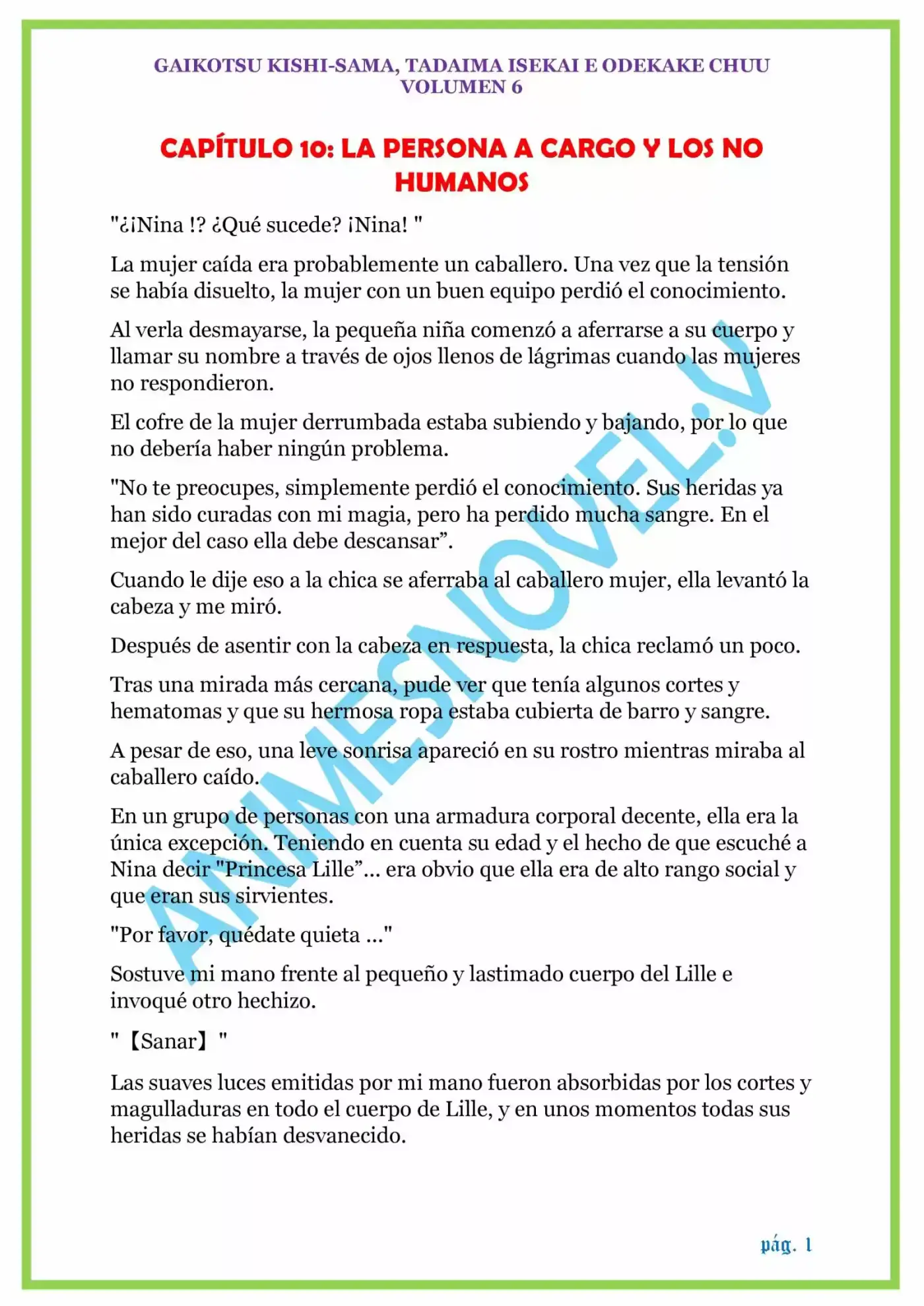 GAIKOTSU KISHI-SAMA (Novela) - Capítulo 136 - Página 1 - LectorTMOo