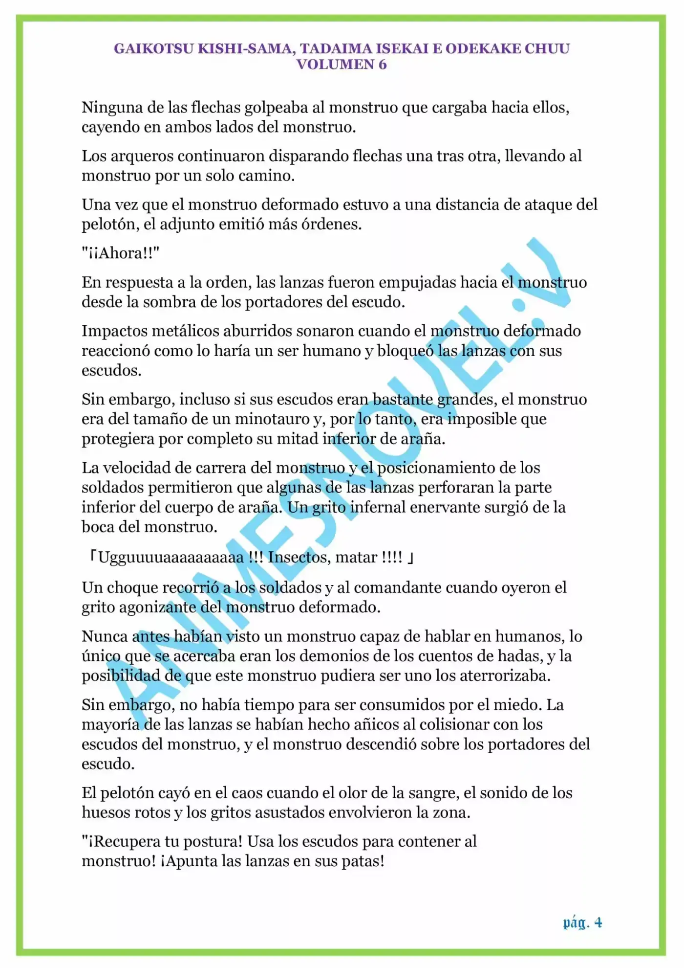 GAIKOTSU KISHI-SAMA (Novela) - Capítulo 144 - Página 4 - LectorTMOo