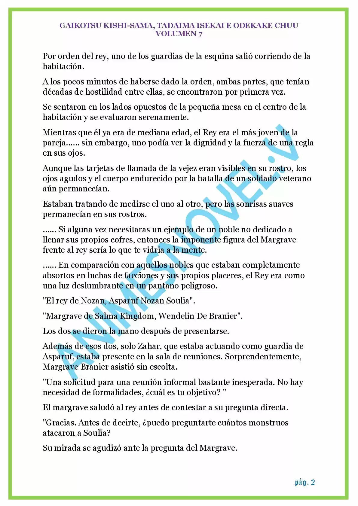 GAIKOTSU KISHI-SAMA (Novela) - Capítulo 162 - Página 2 - LectorTMOo