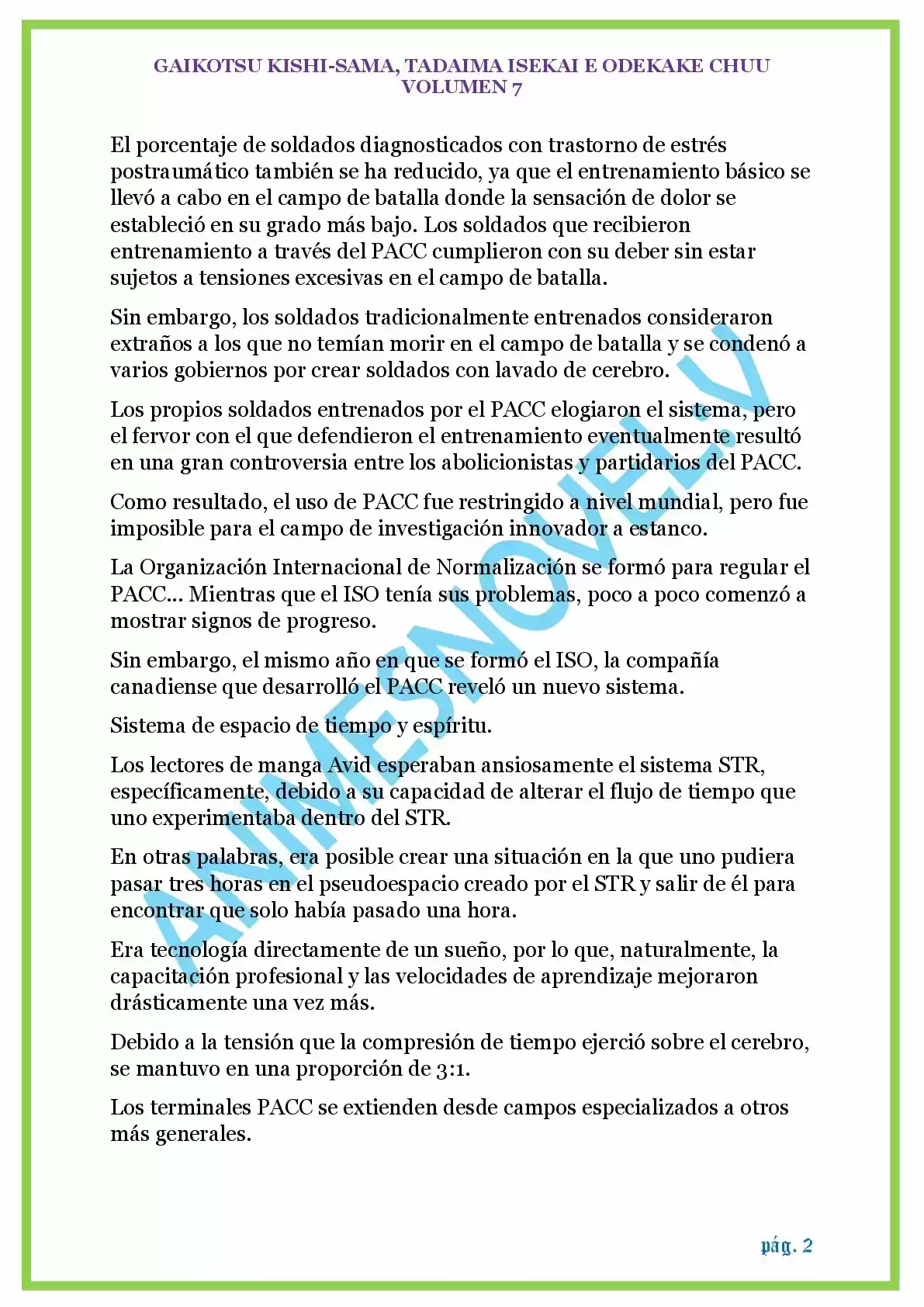 GAIKOTSU KISHI-SAMA (Novela) - Capítulo 174 - Página 2 - LectorTMOo