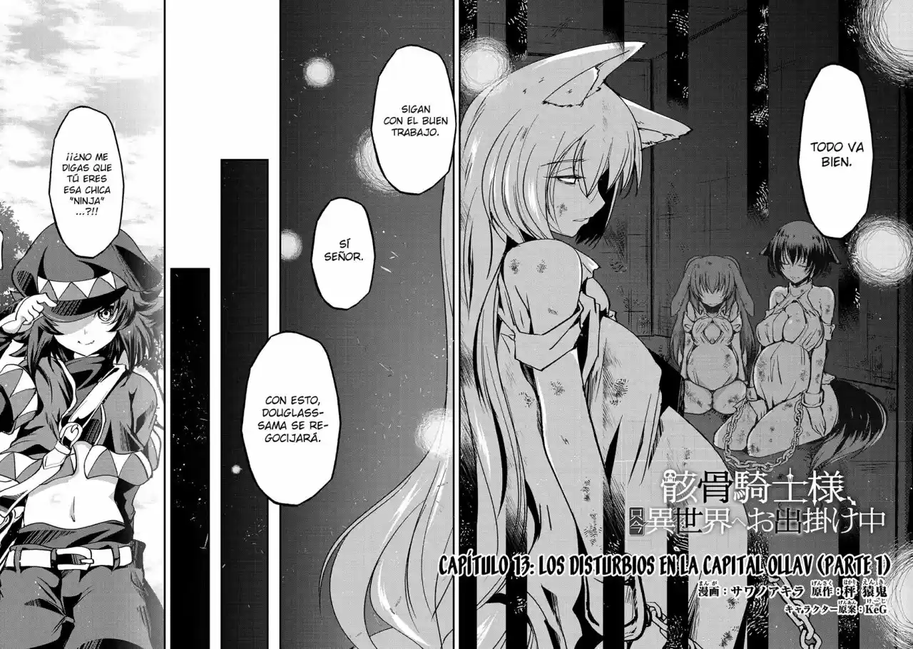 Gaikotsu Kishi-sama, Tadaima Isekai E Odekake-chuu - Capítulo 13 - Página 3 - LectorTMOo