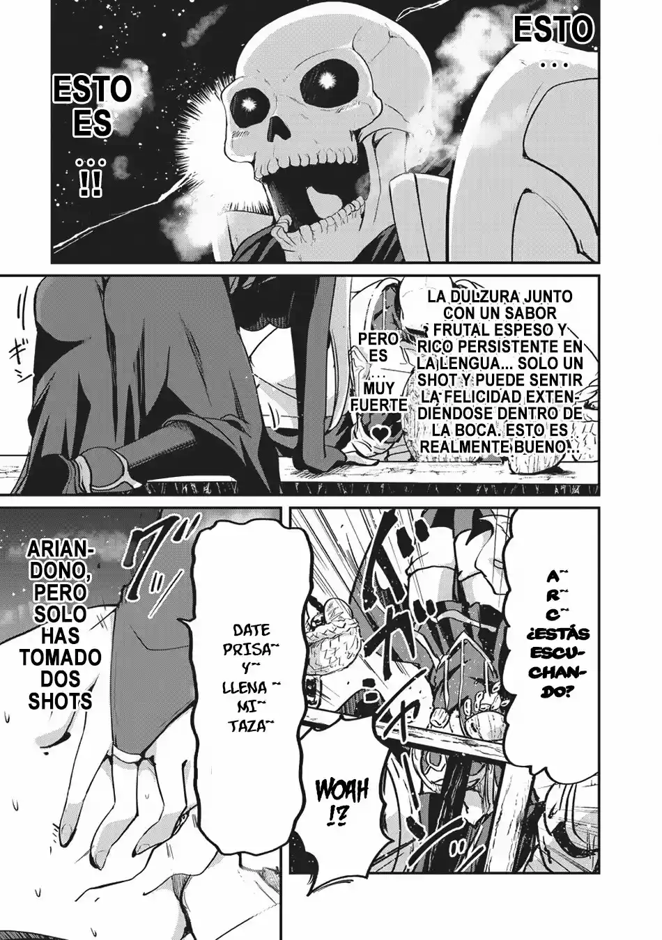 Gaikotsu Kishi-sama, Tadaima Isekai E Odekake-chuu - Capítulo 15 - Página 21 - LectorTMOo